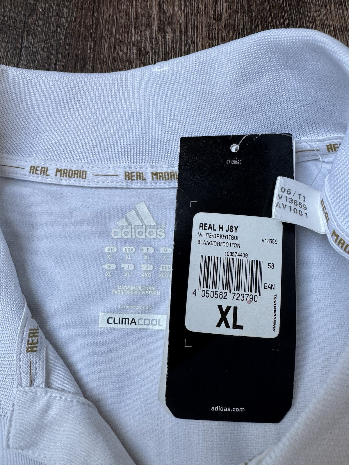 Cristiano Ronaldo Real Madrid 2011 - 12 Home Jersey Sz XL NWT | Check Descrip*