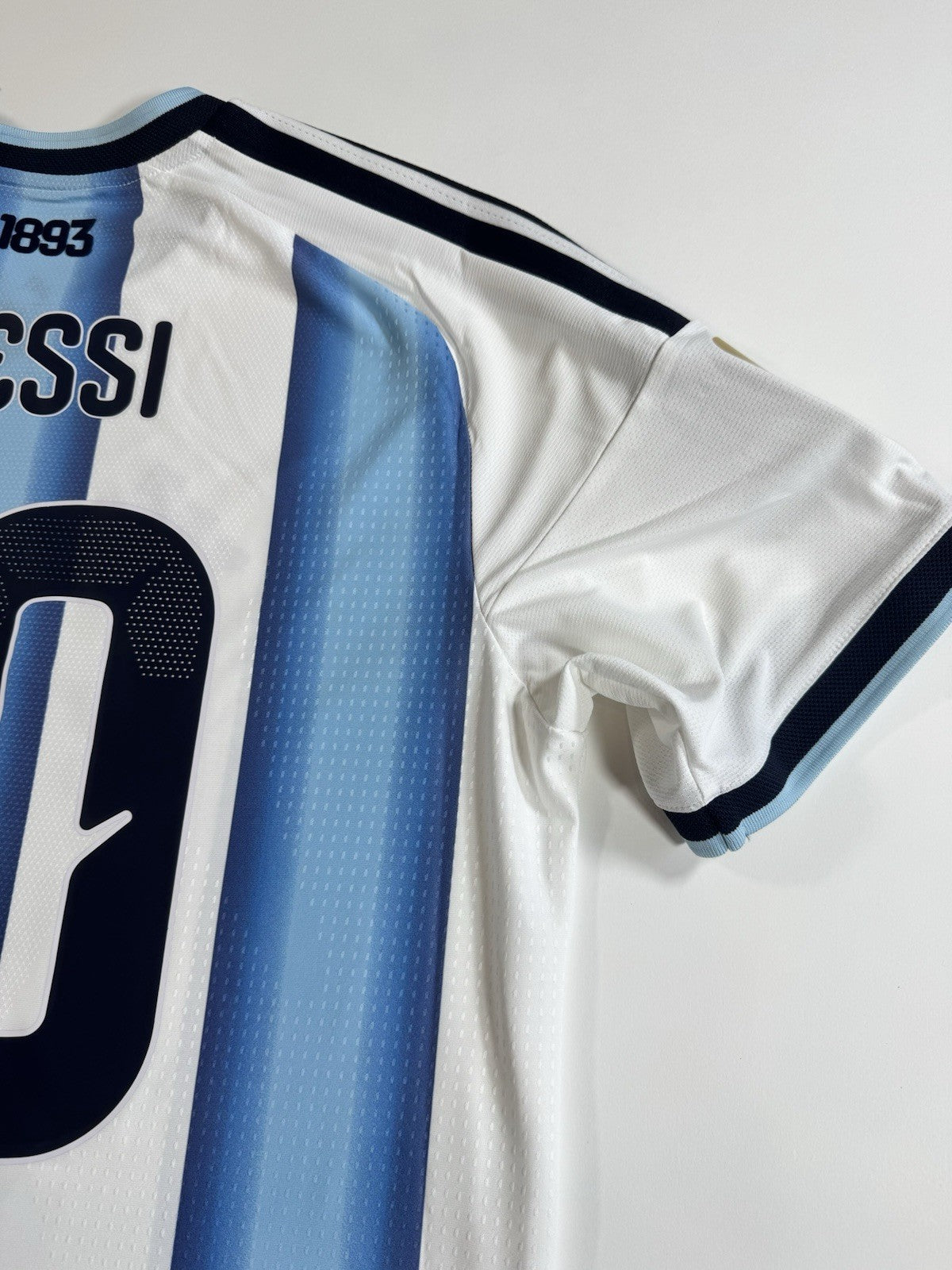 Argentina Lionel Messi Player Version Match Detail vs Egypt Jersey Size L NWT