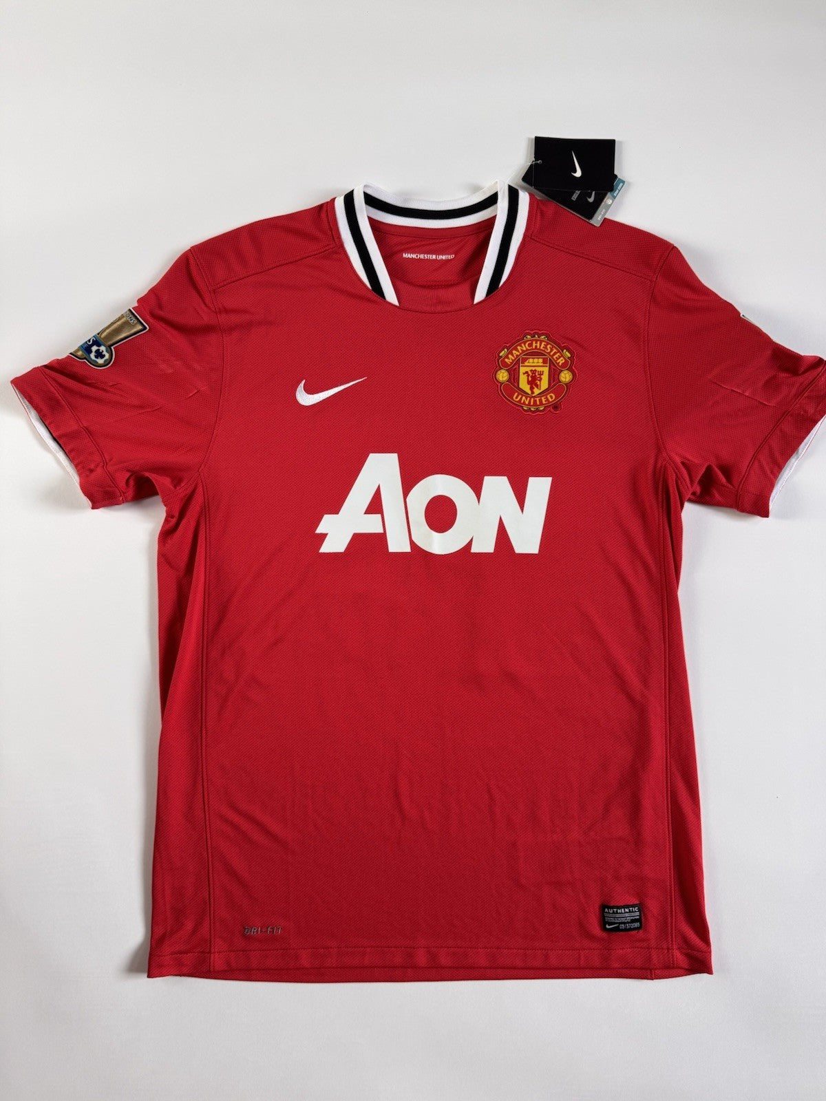 Manchester United 2011 2012 Wayne Rooney Home Football Shirt Jersey NWT Size L 