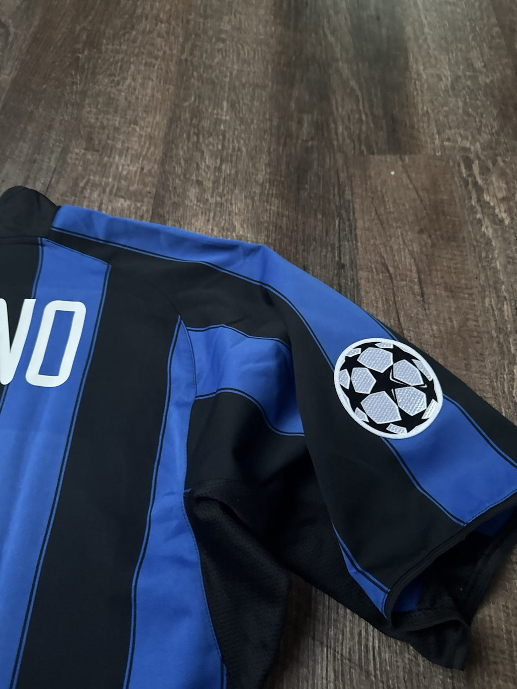 Inter Milan Adriano 2003/04 Home Jersey Size XL UCL Champions League 