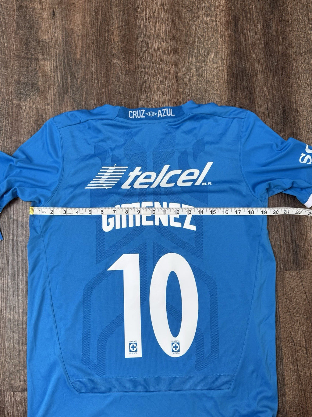 Chaco Gimenez Cruz Azul 2009-10 Home Jersey S | Umbro Liga MX NWT