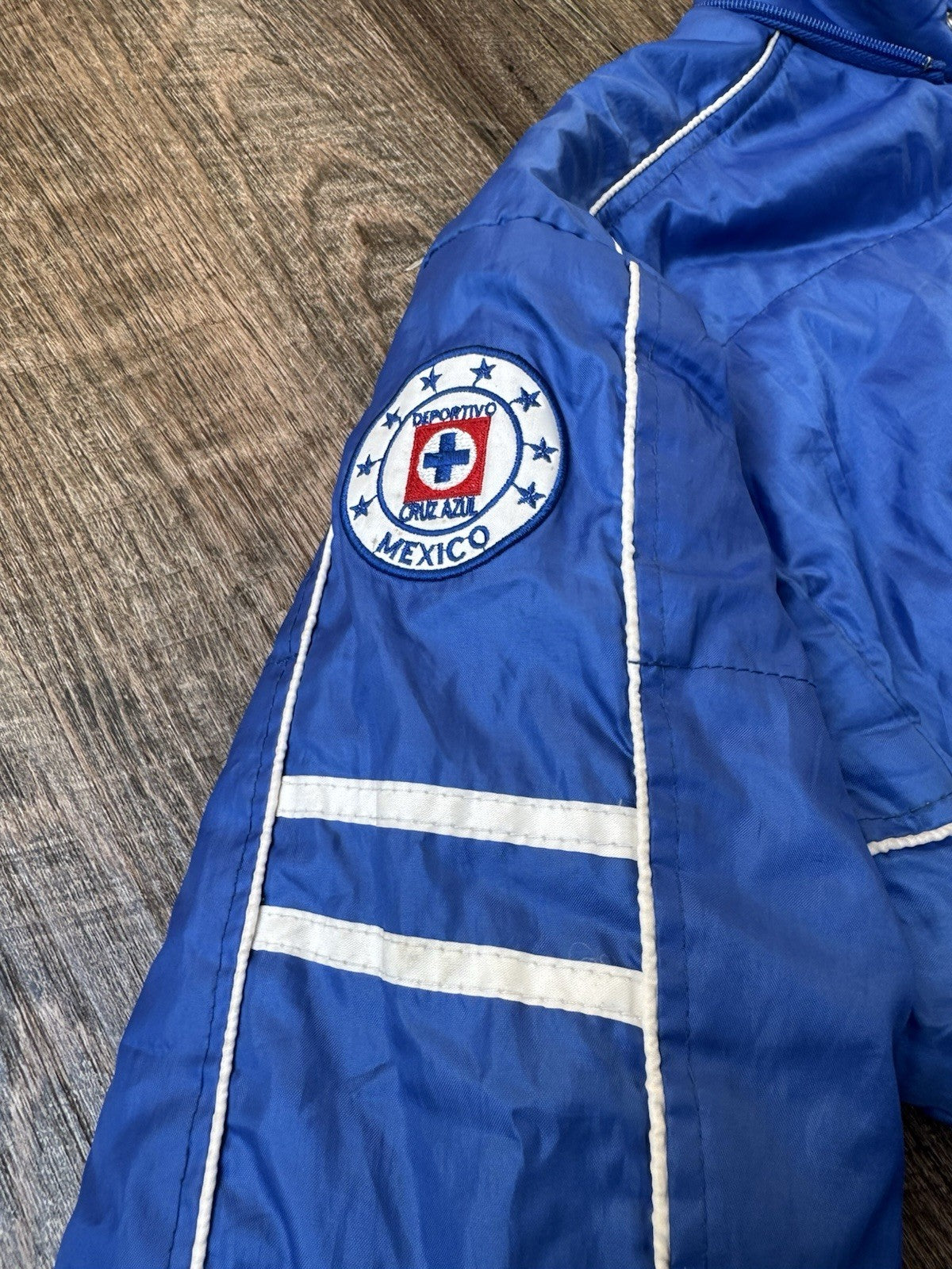 Cruz Azul Jacket Sz M | Liga Mx | Vtg Jacket 