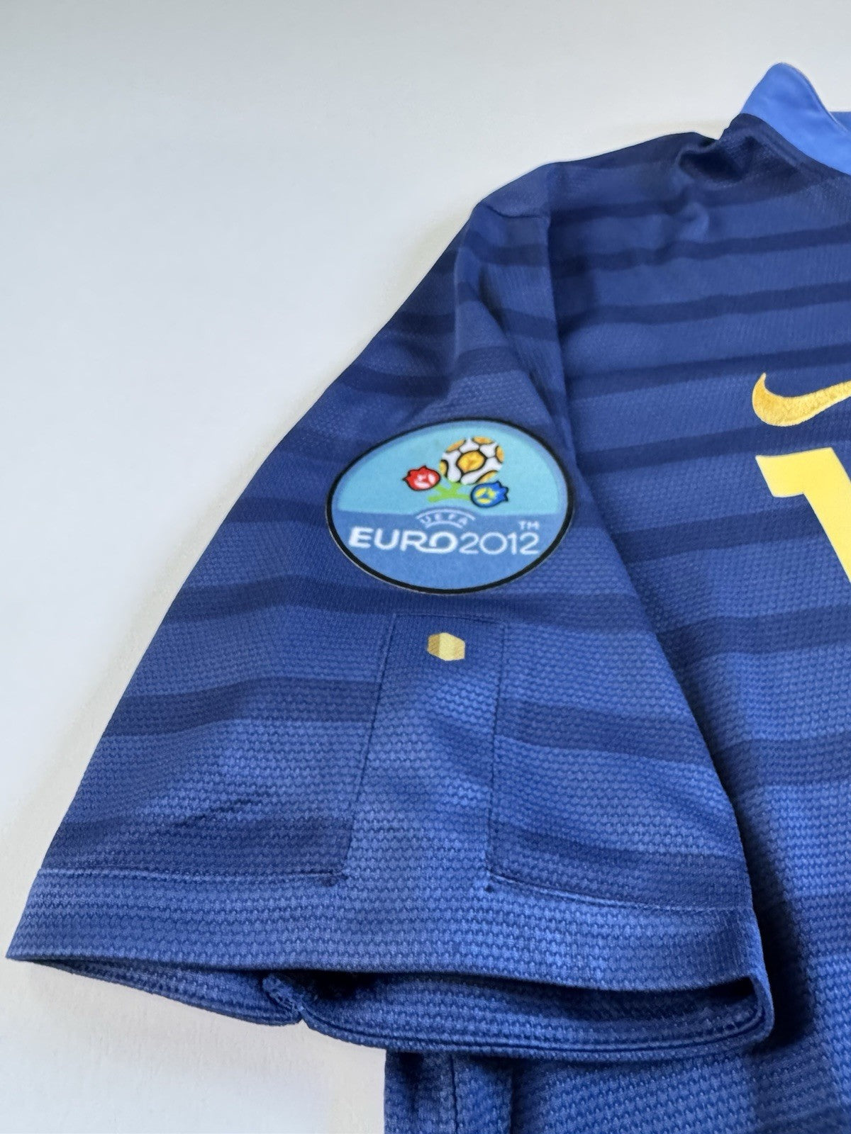 France Euro 2012 Karim Benzema Home Football Shirt Jersey Size XL