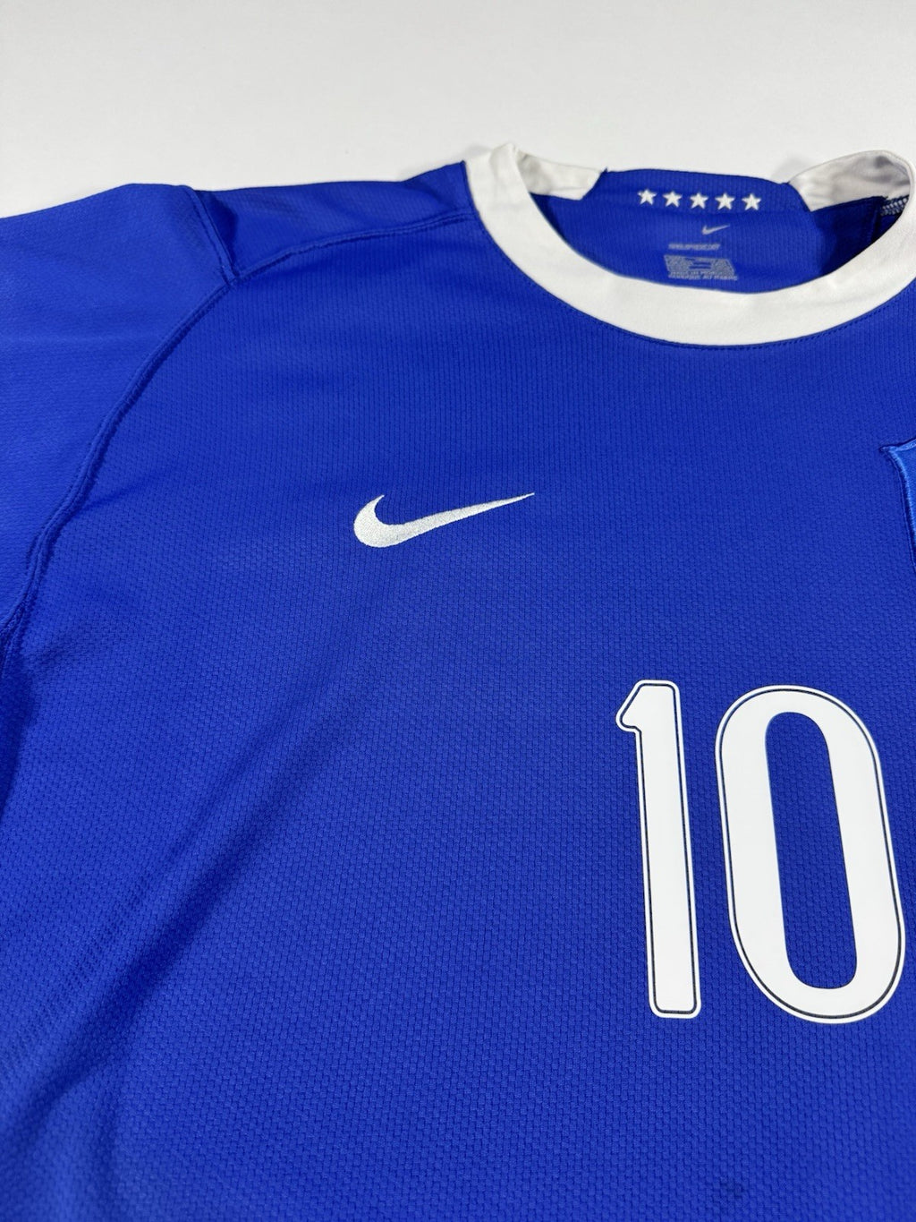 Brazil 2006 World Cup Ronaldinho Away Football Shirt Jersey Size L