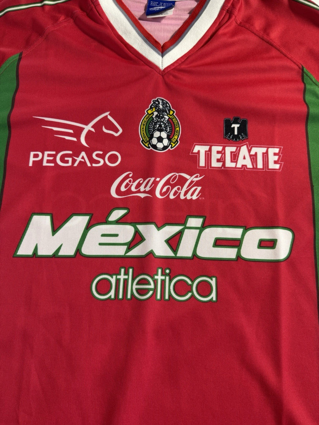 Mexico 2000s Atletica Training Football Shirt Jersey Size XL