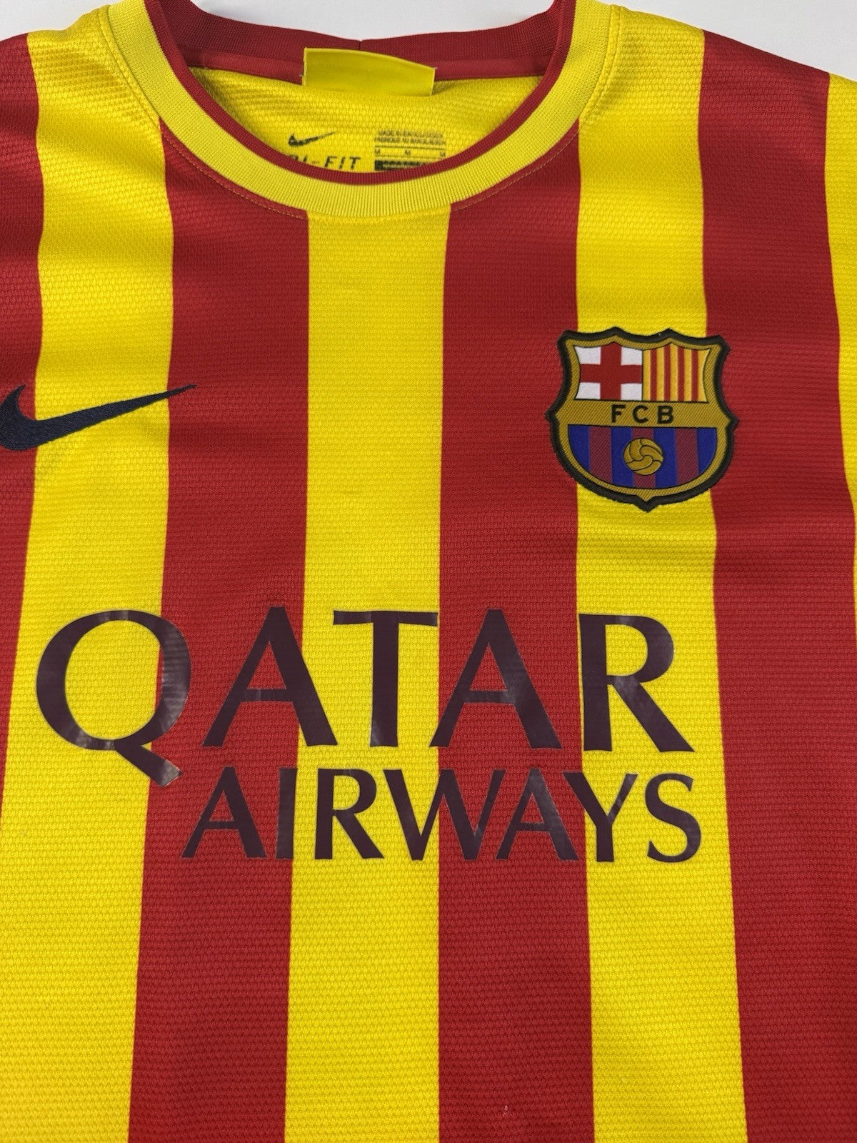 Barcelona 2013-2015 Lionel Messi Away Football Shirt Jersey Size M