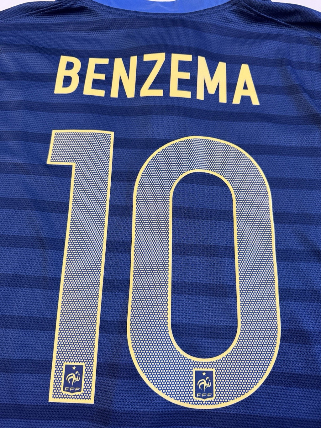 France Euro 2012 Karim Benzema Home Football Shirt Jersey Size XL