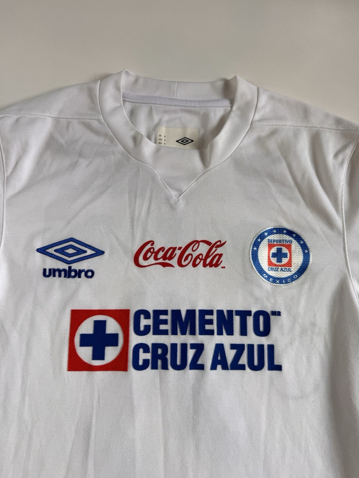 Cruz Azul 2013/14 Gerardo Torrado Away Signed UTILERIA  Jersey Sz M | NO COA
