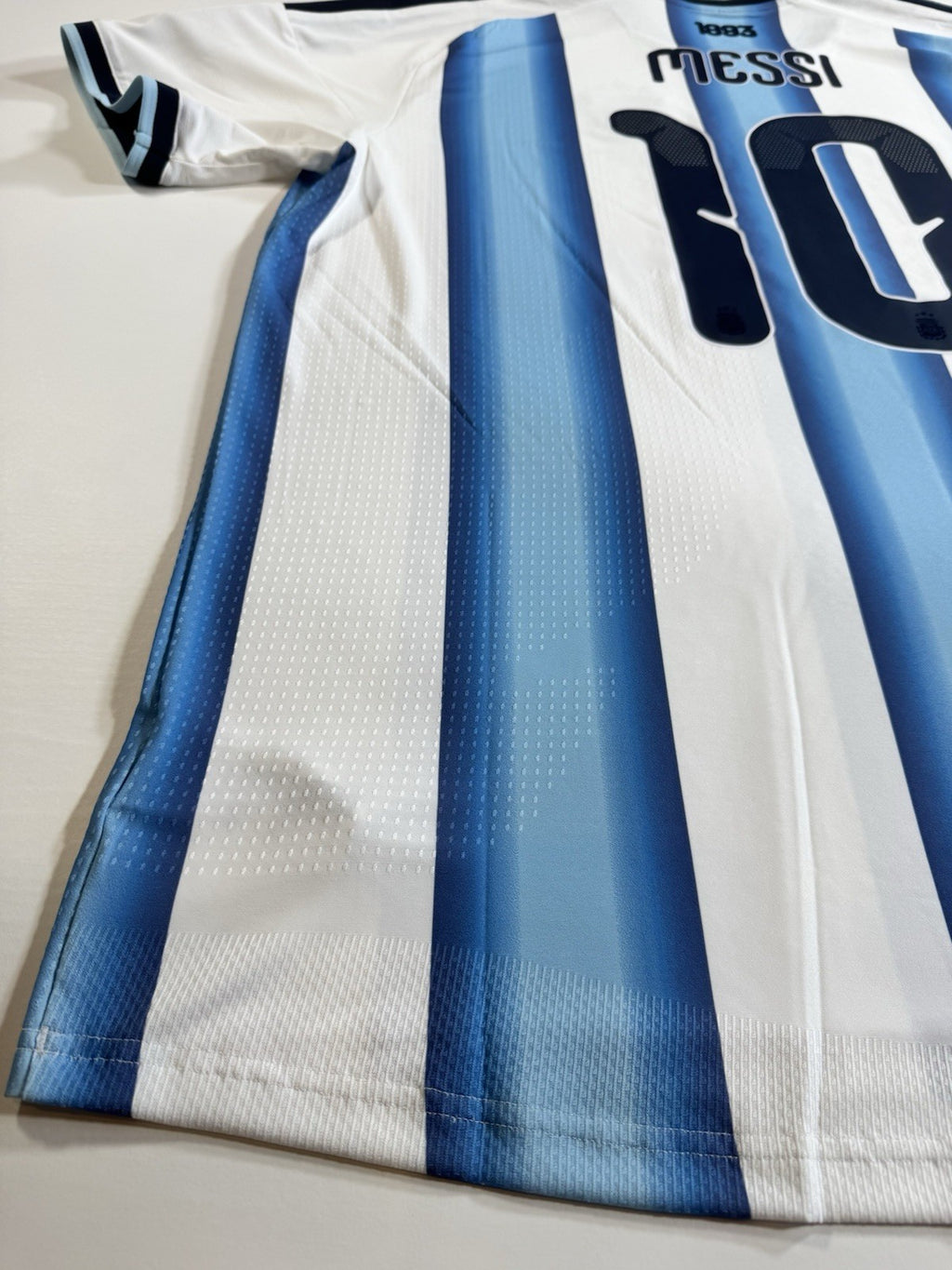Argentina Lionel Messi Player Version Match Detail vs Egypt Jersey Size 2XL NWT