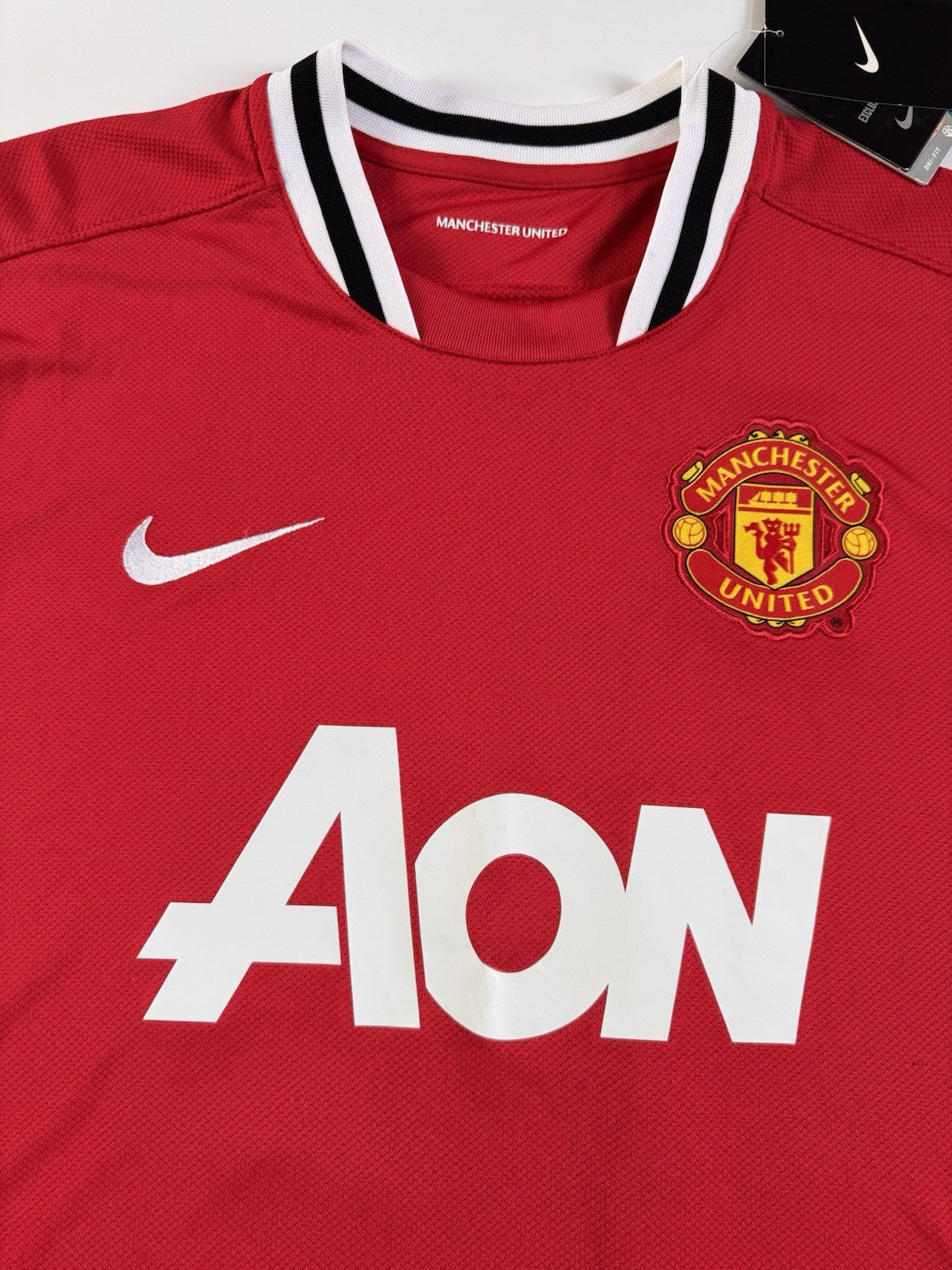 Manchester United 2011 2012 Wayne Rooney Home Football Shirt Jersey NWT Size L 