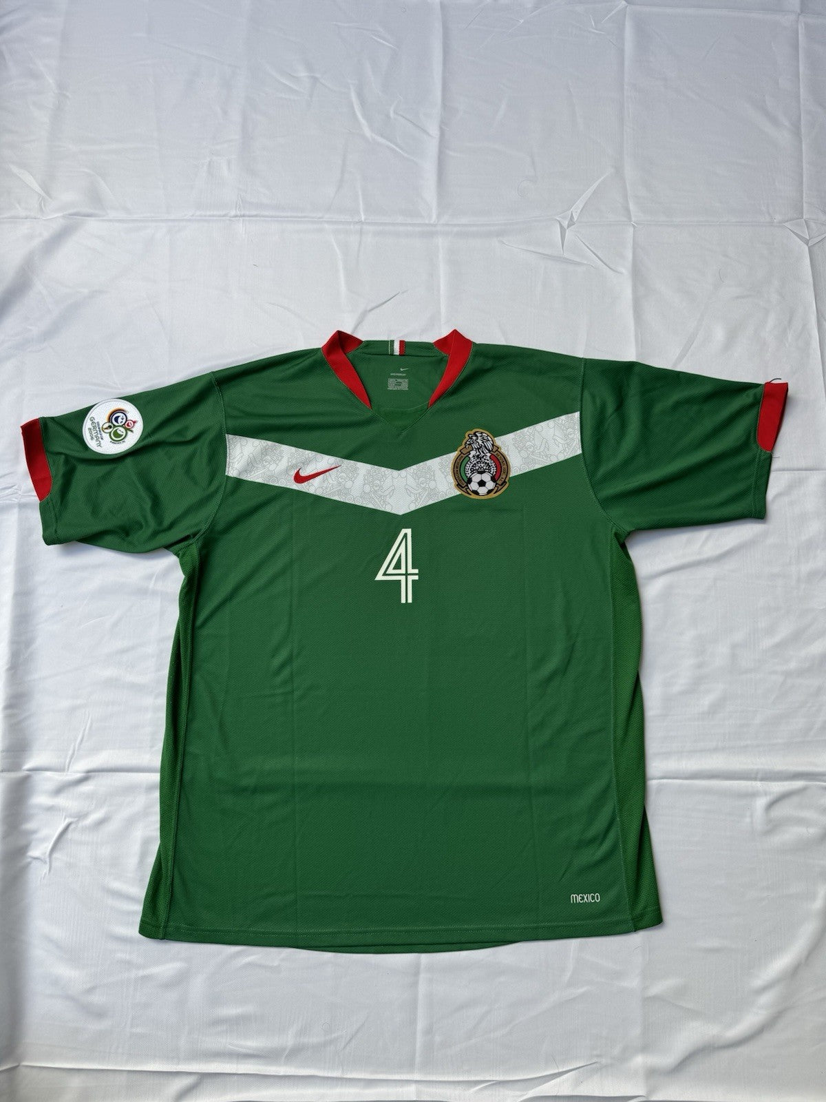 Rafa Marquez Mexico 2006 Jersey XL | Adidas World Cup Germany 2006 | VTG 