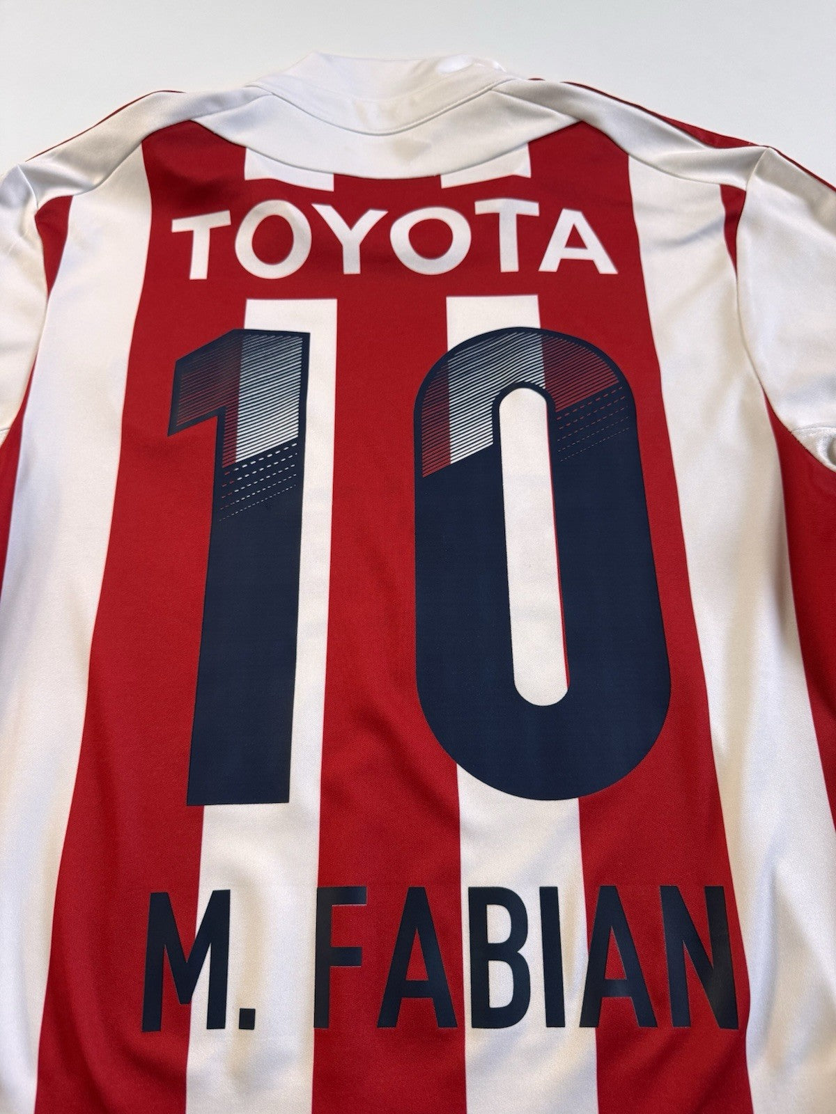 Marco Fabian Chivas Guadalajara 2012-13 Home Jersey Long Sleeve Size S Adidas