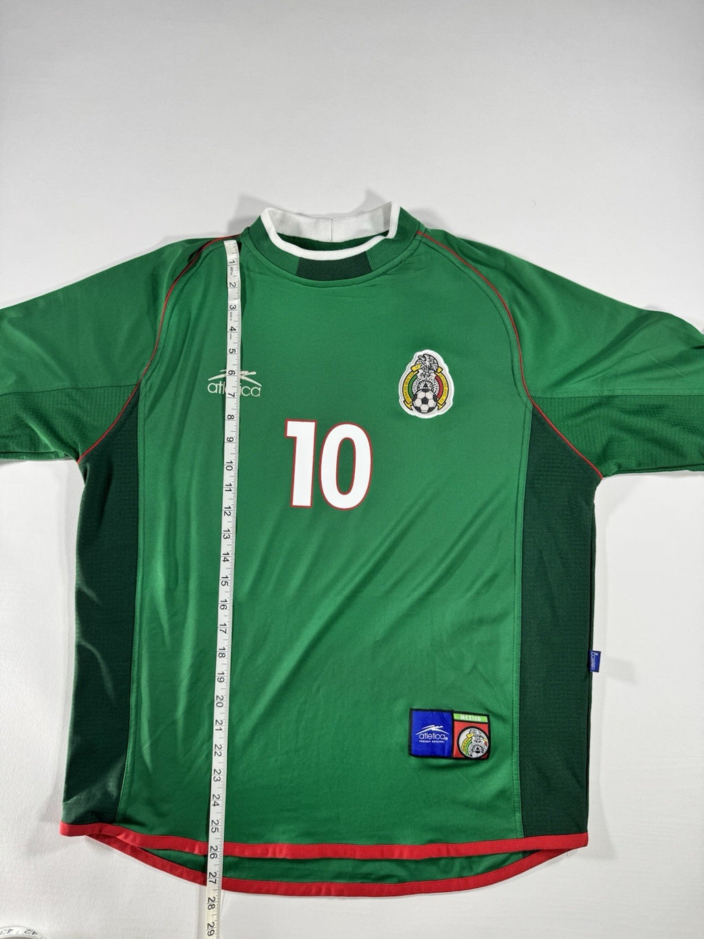 Mexico 2001 Cuauhtemoc Blanco Home Football Shirt Jersey Size L