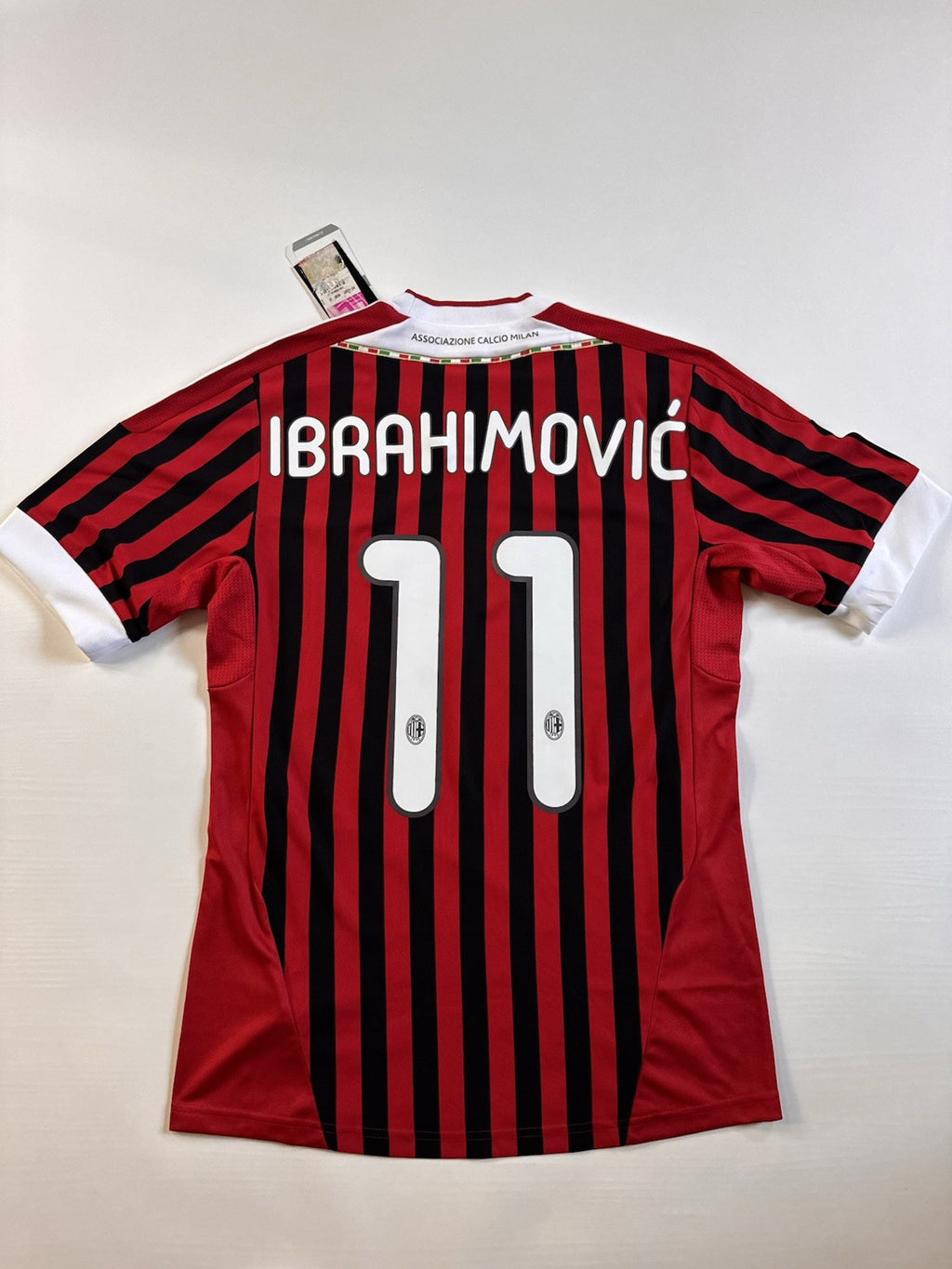 AC Milan 2011 2012 Zlatan Ibrahimovic Home Football Shirt Jersey Size S NWT