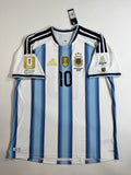 Argentina Lionel Messi Player Version Match Detail vs Egypt Jersey Size 2XL NWT