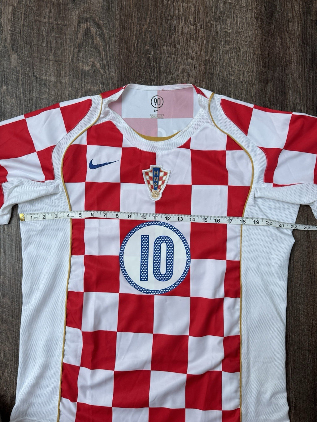 Niko Kovač Croatia 2004 Home Soccer Jersey Size L | Niko Kovac