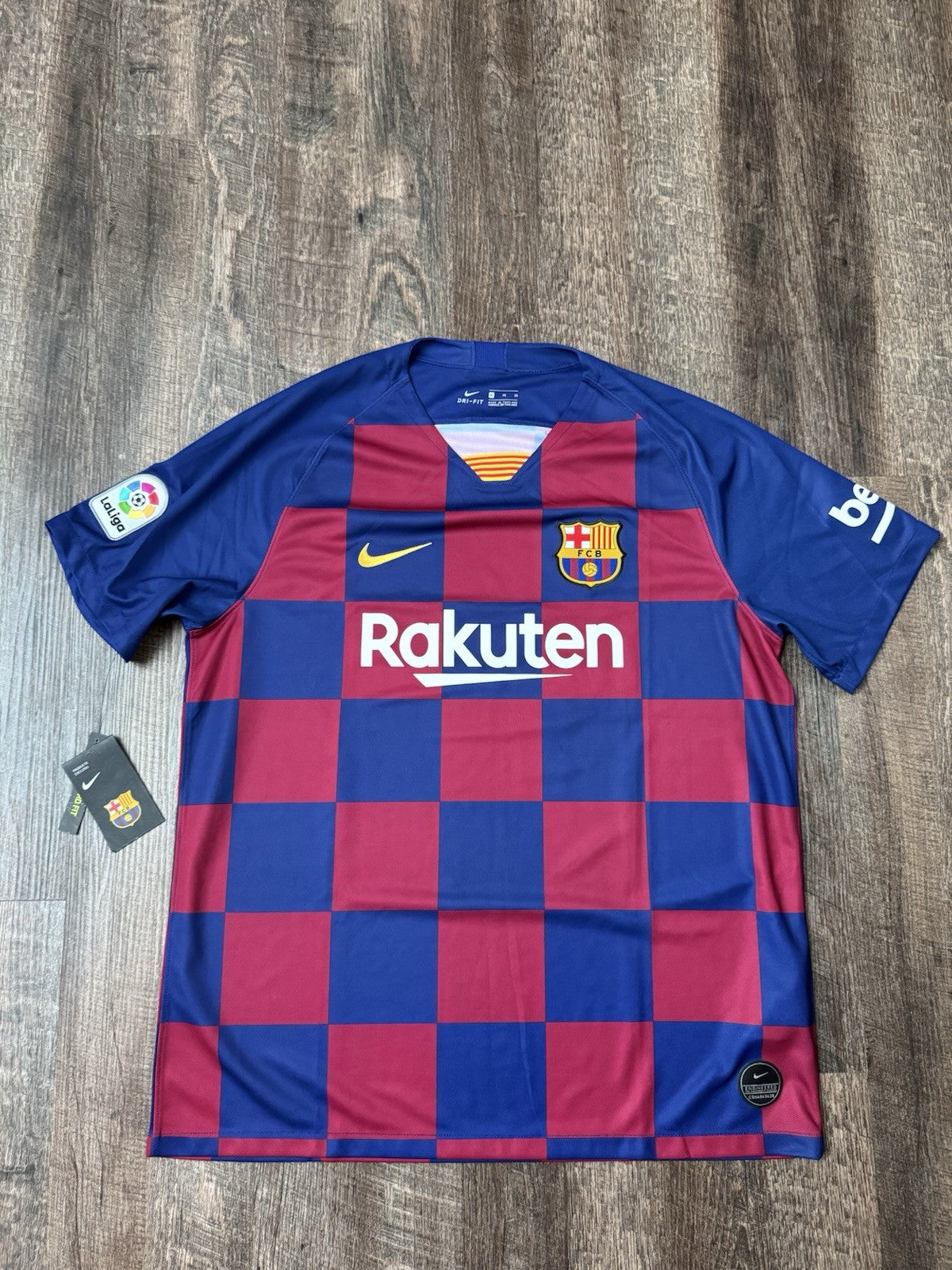 Lionel Messi FC Barcelona 2019 2020 Home Football Shirt Jersey NWT Size XL
