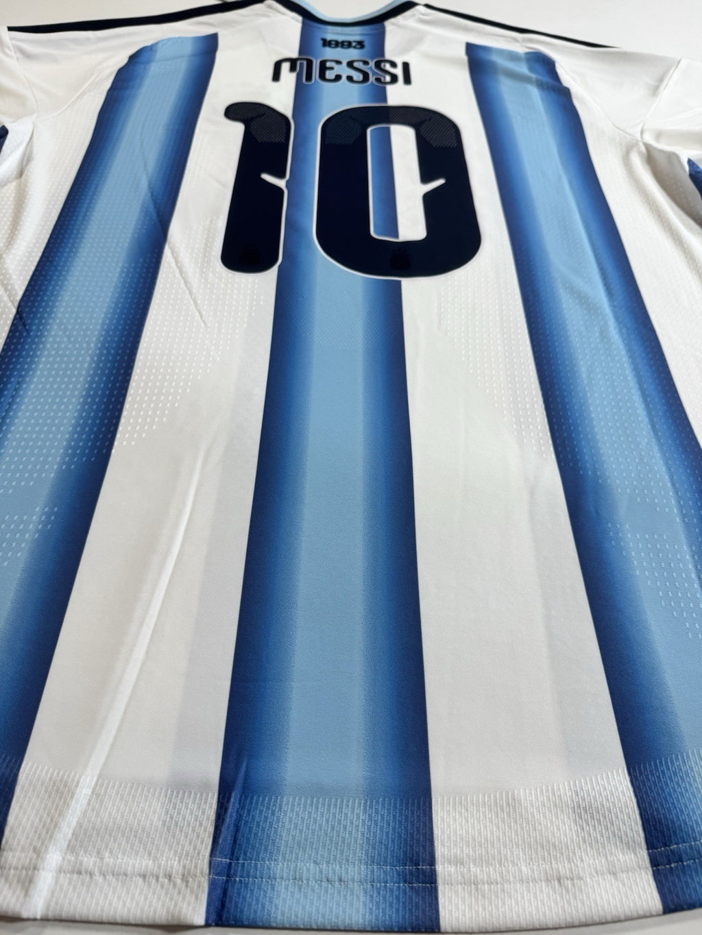 Argentina Lionel Messi Player Version Match Detail vs Egypt Jersey Size 2XL NWT