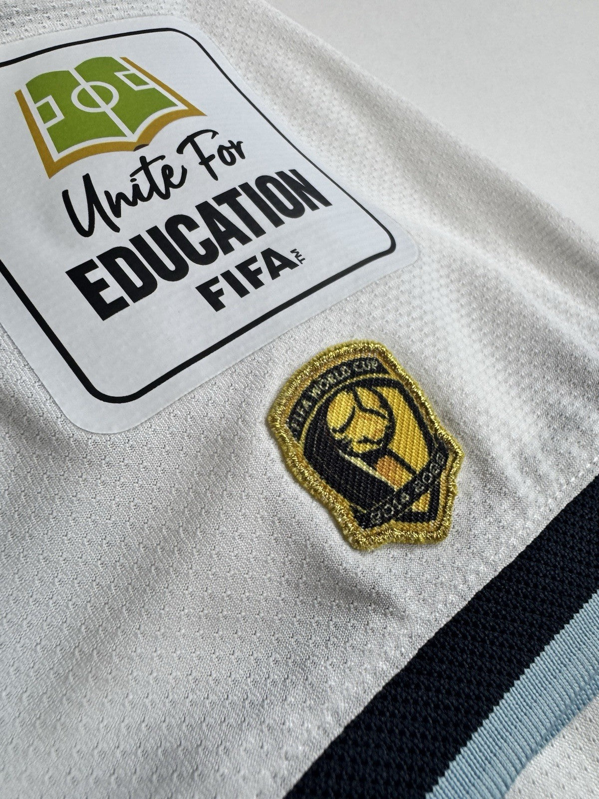 Argentina Lionel Messi Player Version Match Detail vs Egypt Jersey Size L NWT