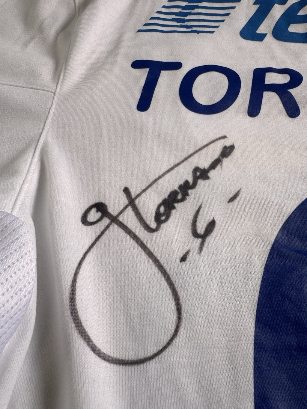 Cruz Azul 2013/14 Gerardo Torrado Away Signed UTILERIA  Jersey Sz M | NO COA