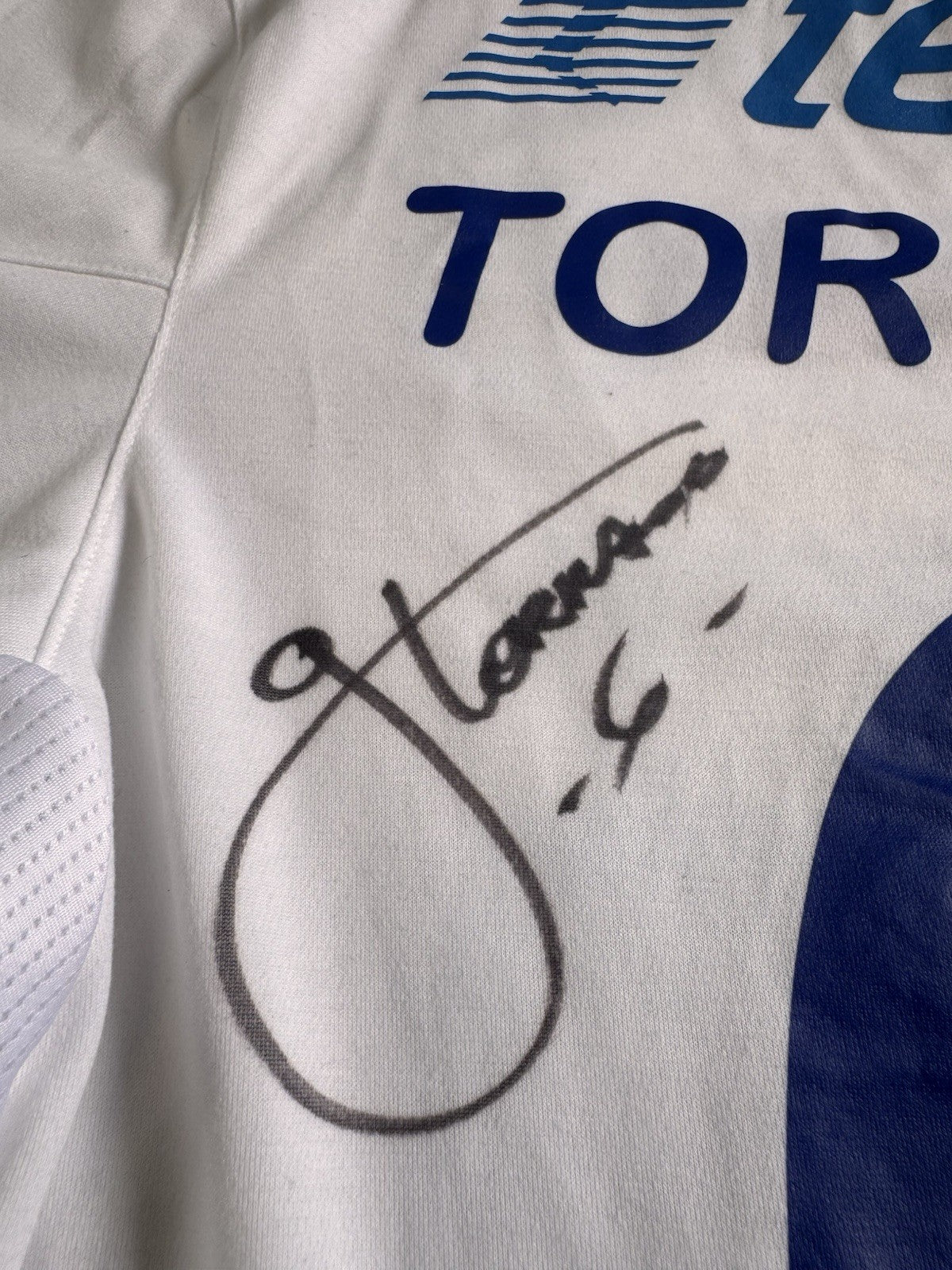 Cruz Azul 2013/14 Gerardo Torrado Away Signed UTILERIA  Jersey Sz M | NO COA
