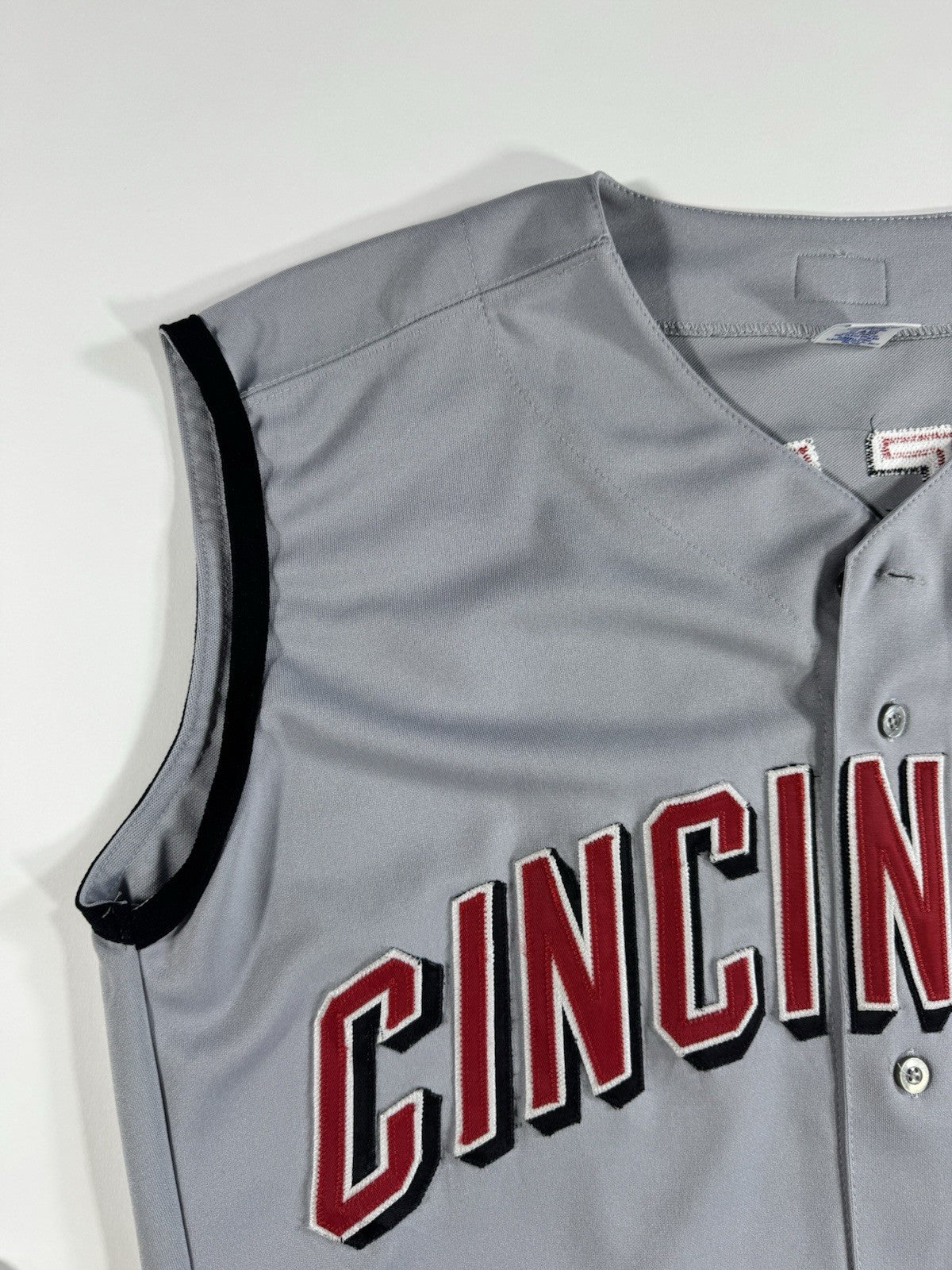 VTG Russell Athletic Ken Griffey Jr Cincinnati Reds Jersey Vest #30 | Size 52