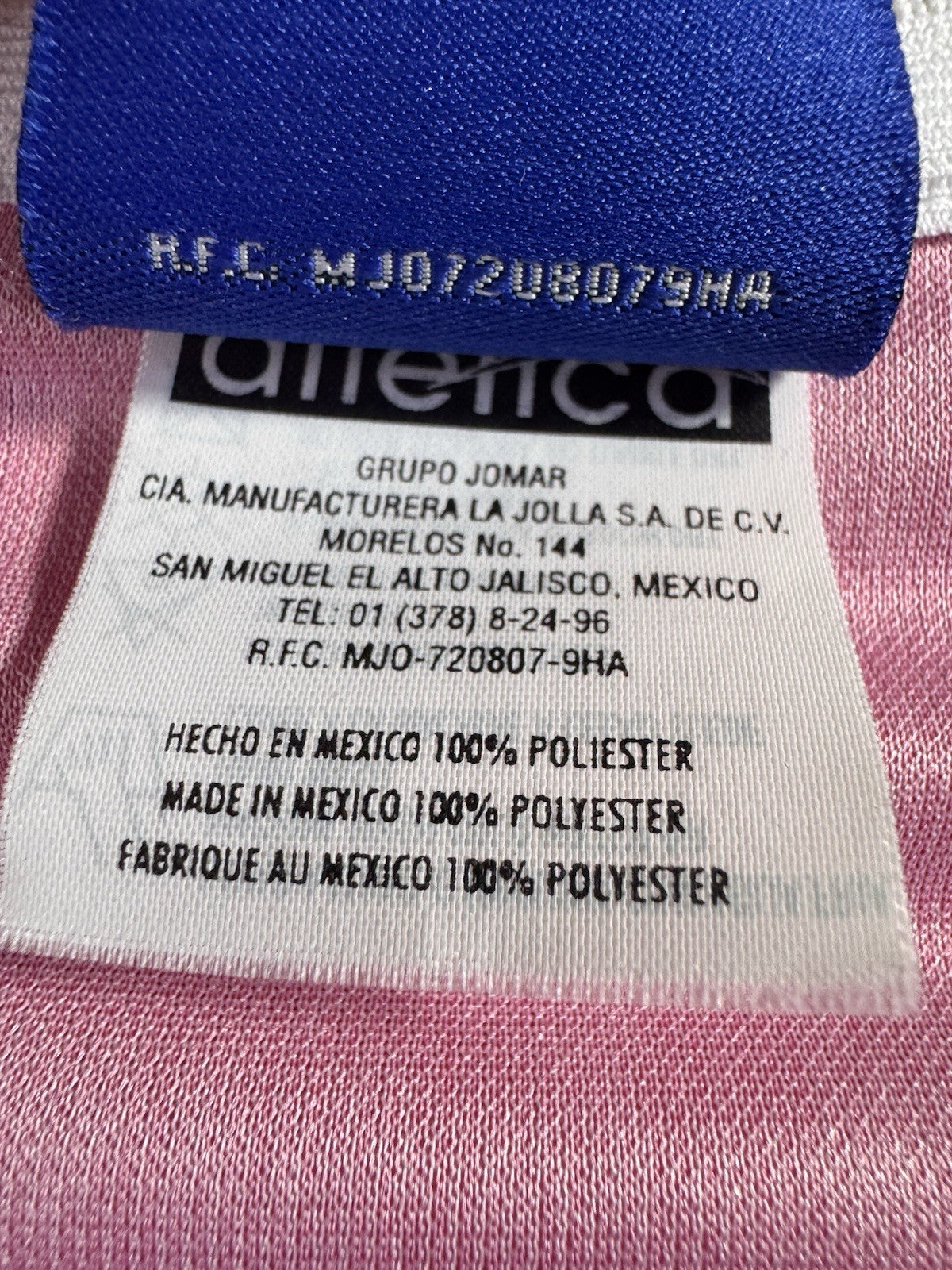 Mexico 2000s Atletica Training Football Shirt Jersey Size XL