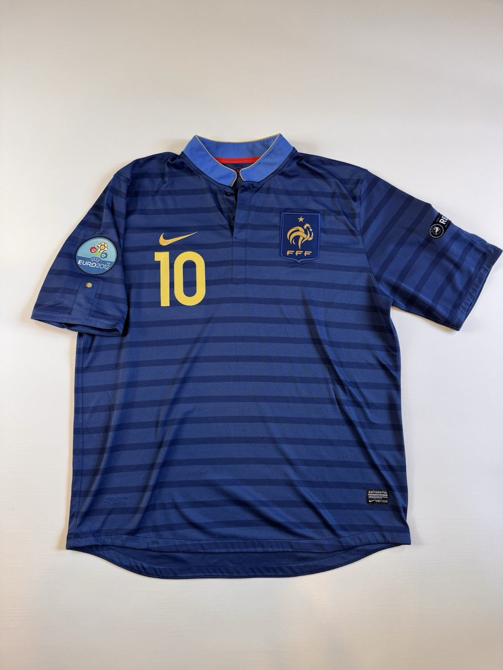 France Euro 2012 Karim Benzema Home Football Shirt Jersey Size XL