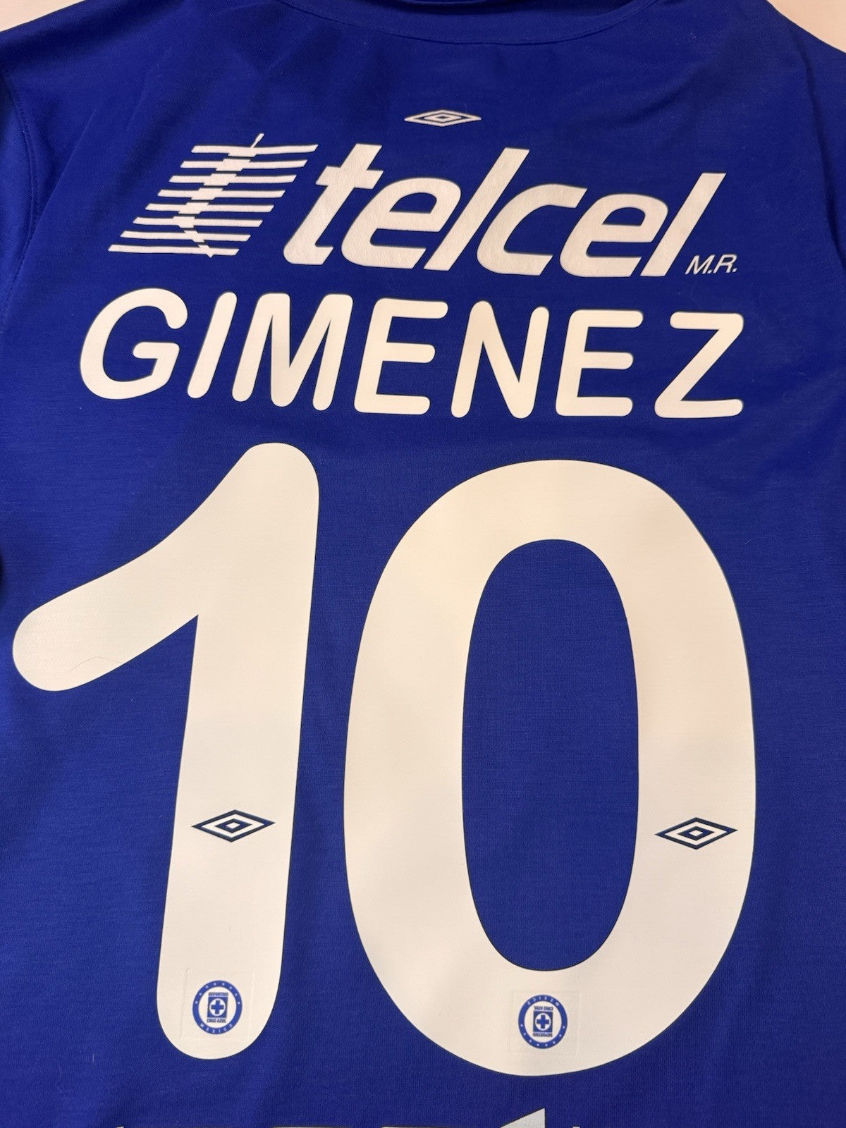 Cruz Azul 2013 2014 Chaco Gimenez Home Football Shirt Jersey Size M | Check Desc
