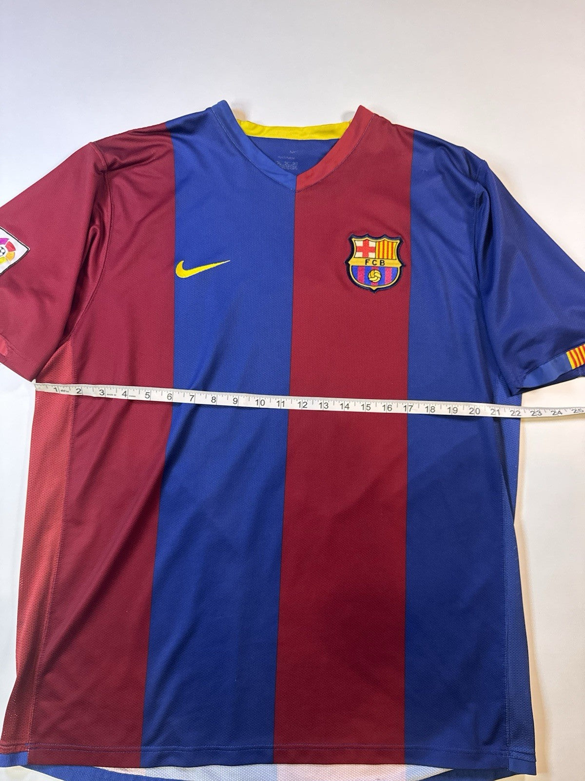 Barcelona 2006 2007 Ronaldinho Home Football Shirt Jersey Size XL