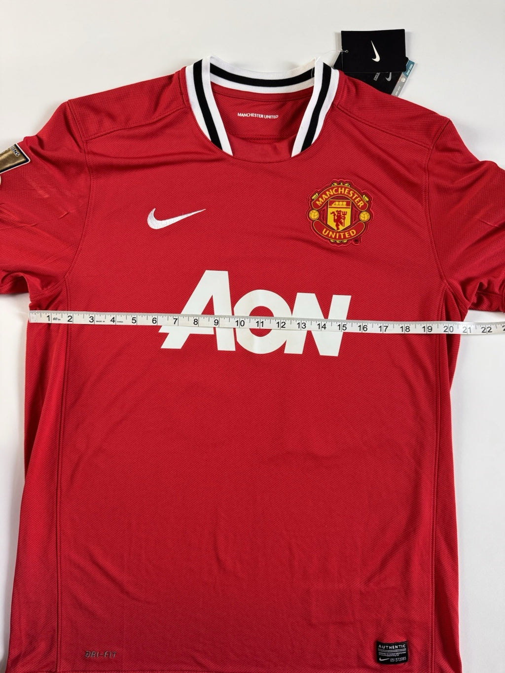 Manchester United 2011 2012 Wayne Rooney Home Football Shirt Jersey NWT Size L 
