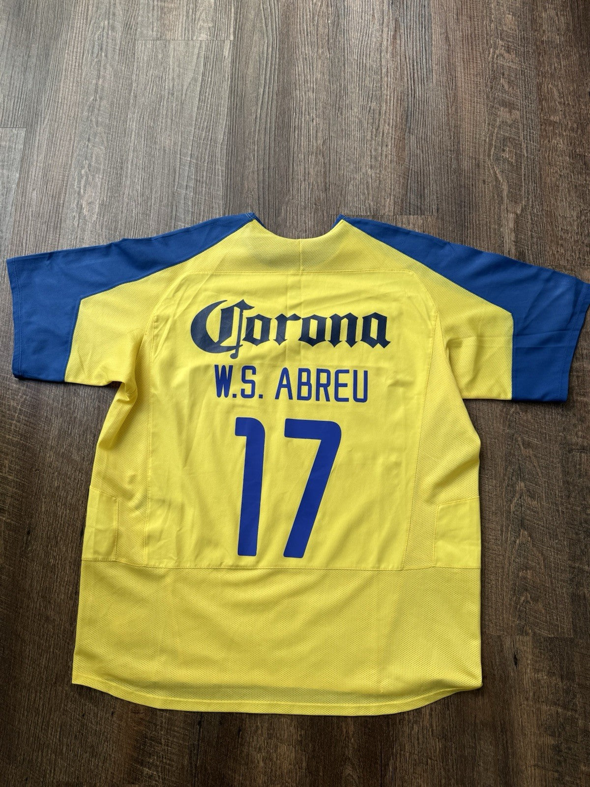 Club America 2003 2004 Sebastian Loco Abreu Home Football Shirt Jersey Size XL