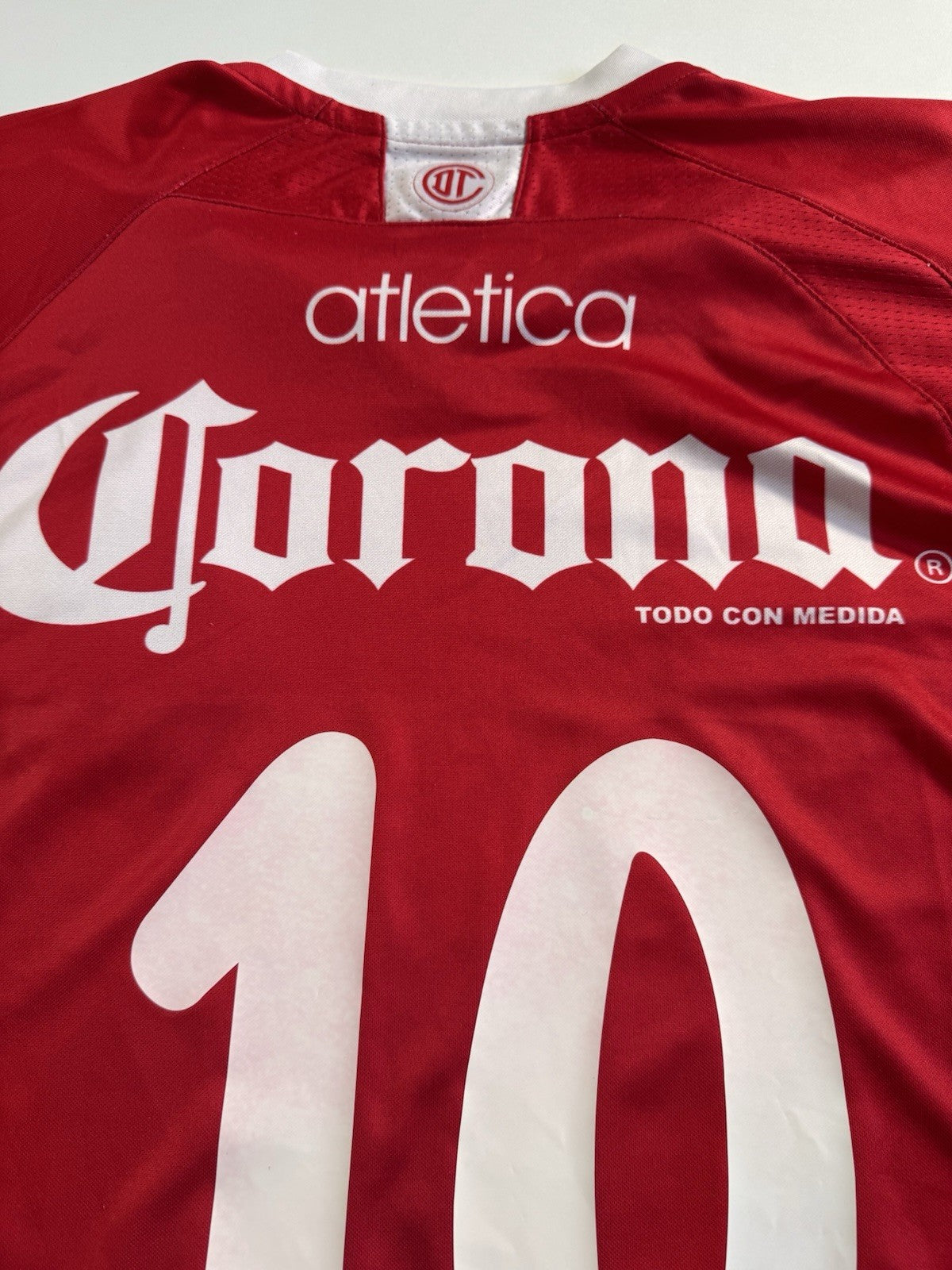 Toluca 2009 2010 Antonio Naelson Sinha Home Football Shirt Jersey Size L