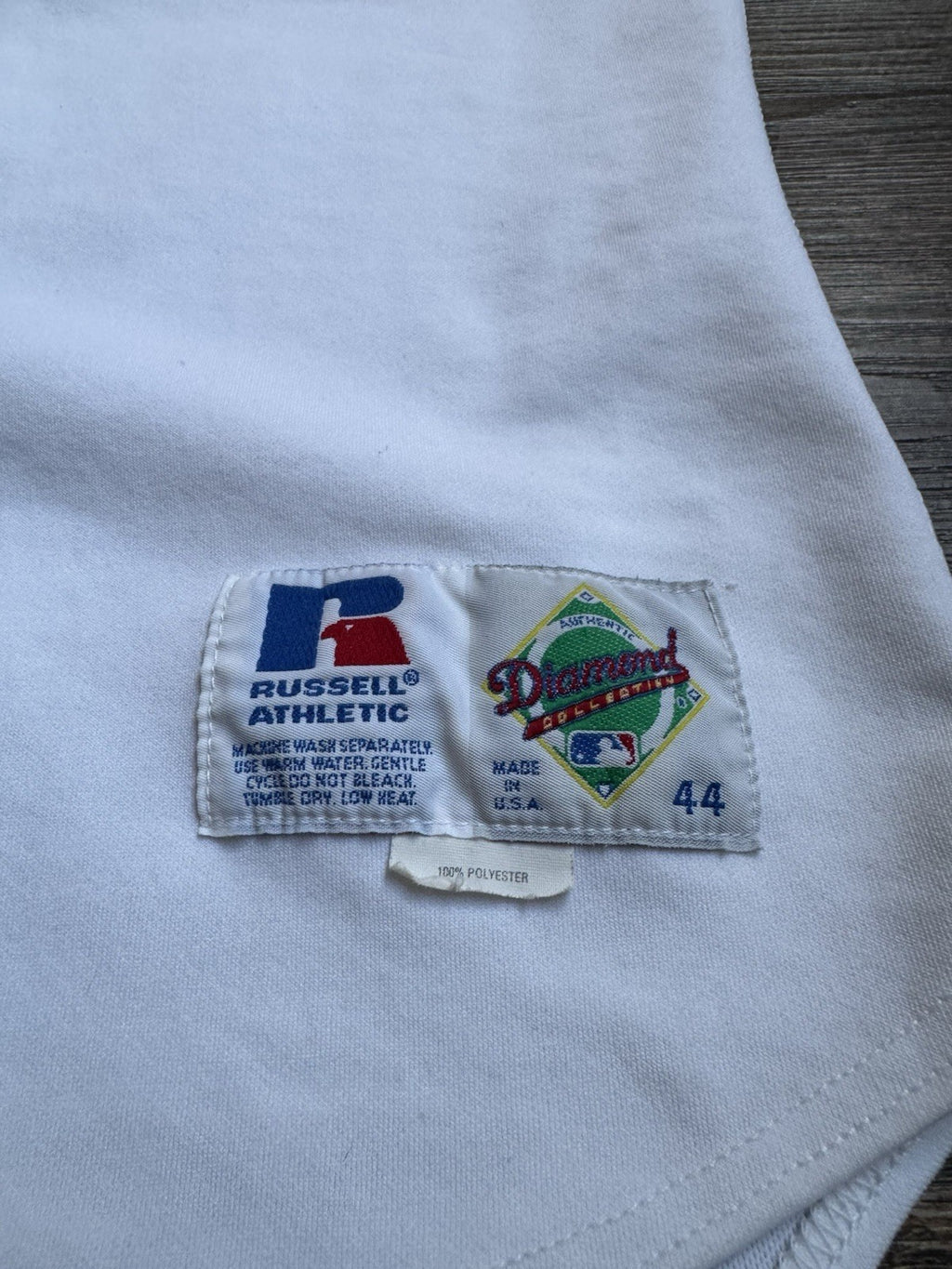 Boston Red Sox Russell Athletic Diamond Collection MLB Jersey Size 44