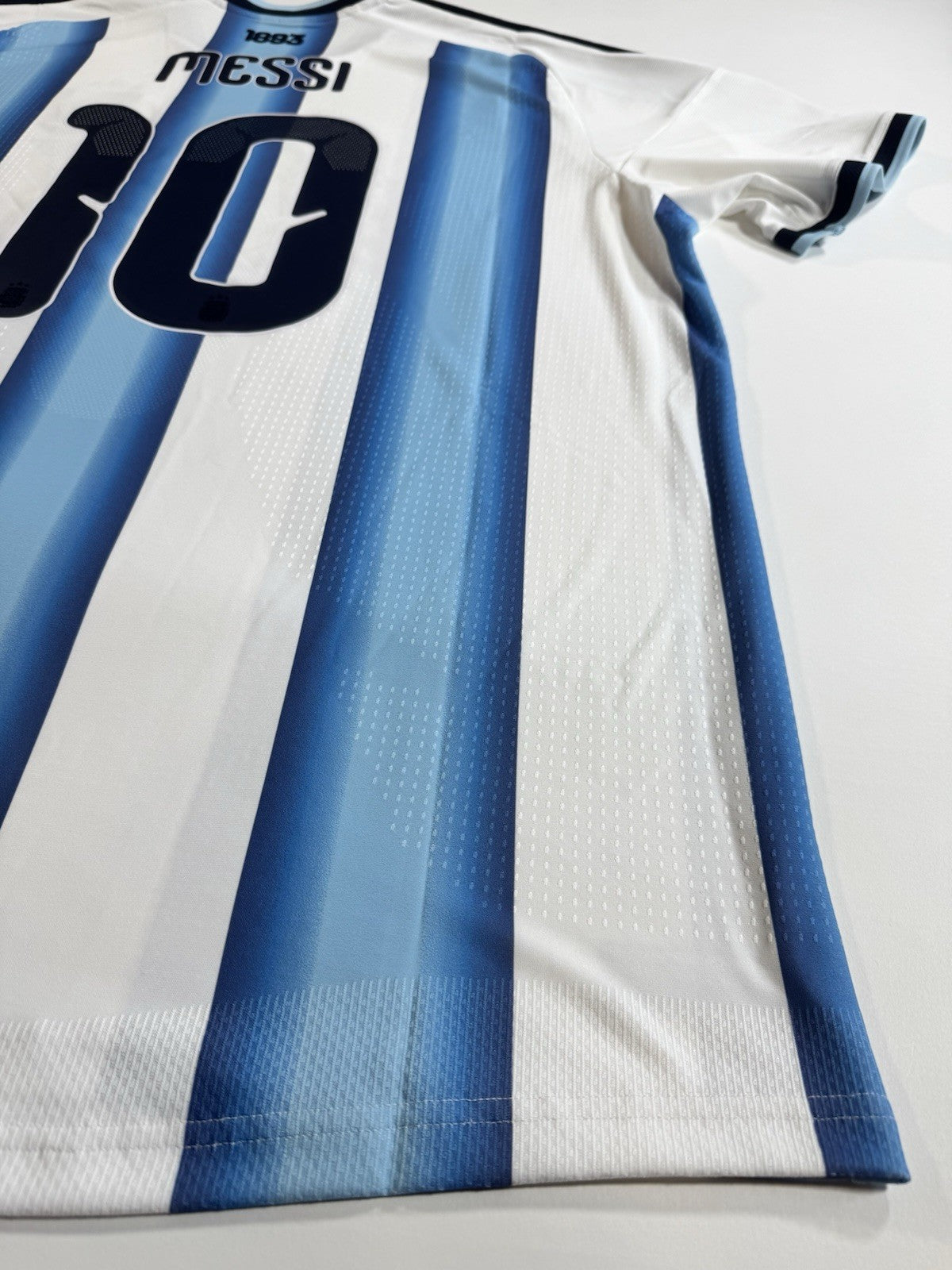 Argentina Lionel Messi Player Version Match Detail vs Egypt Jersey Size 2XL NWT