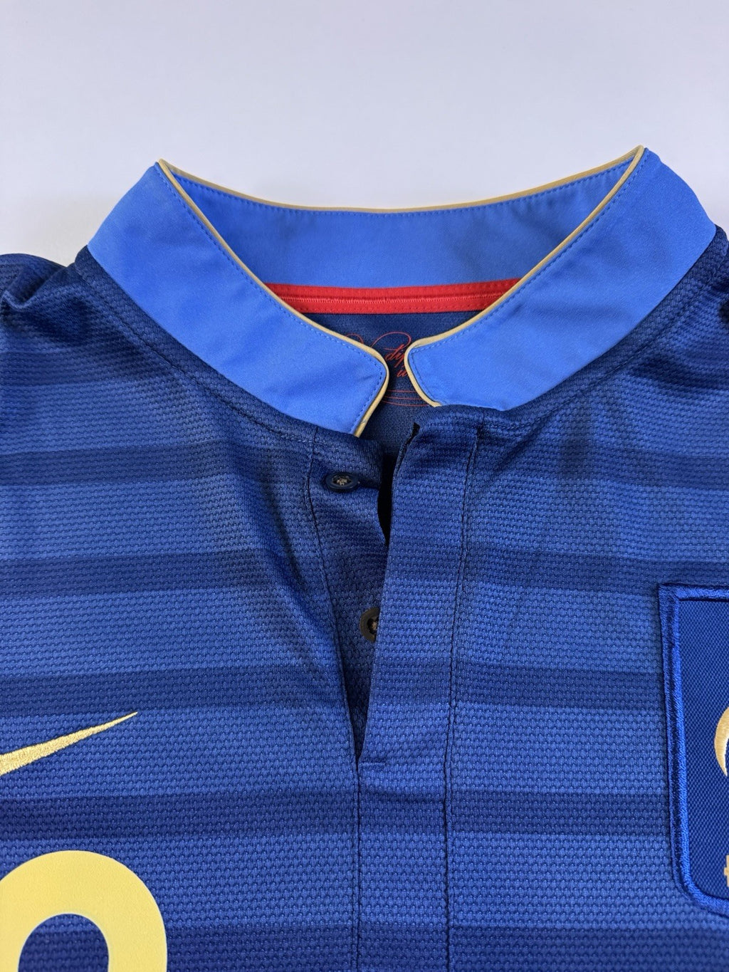 France Euro 2012 Karim Benzema Home Football Shirt Jersey Size XL