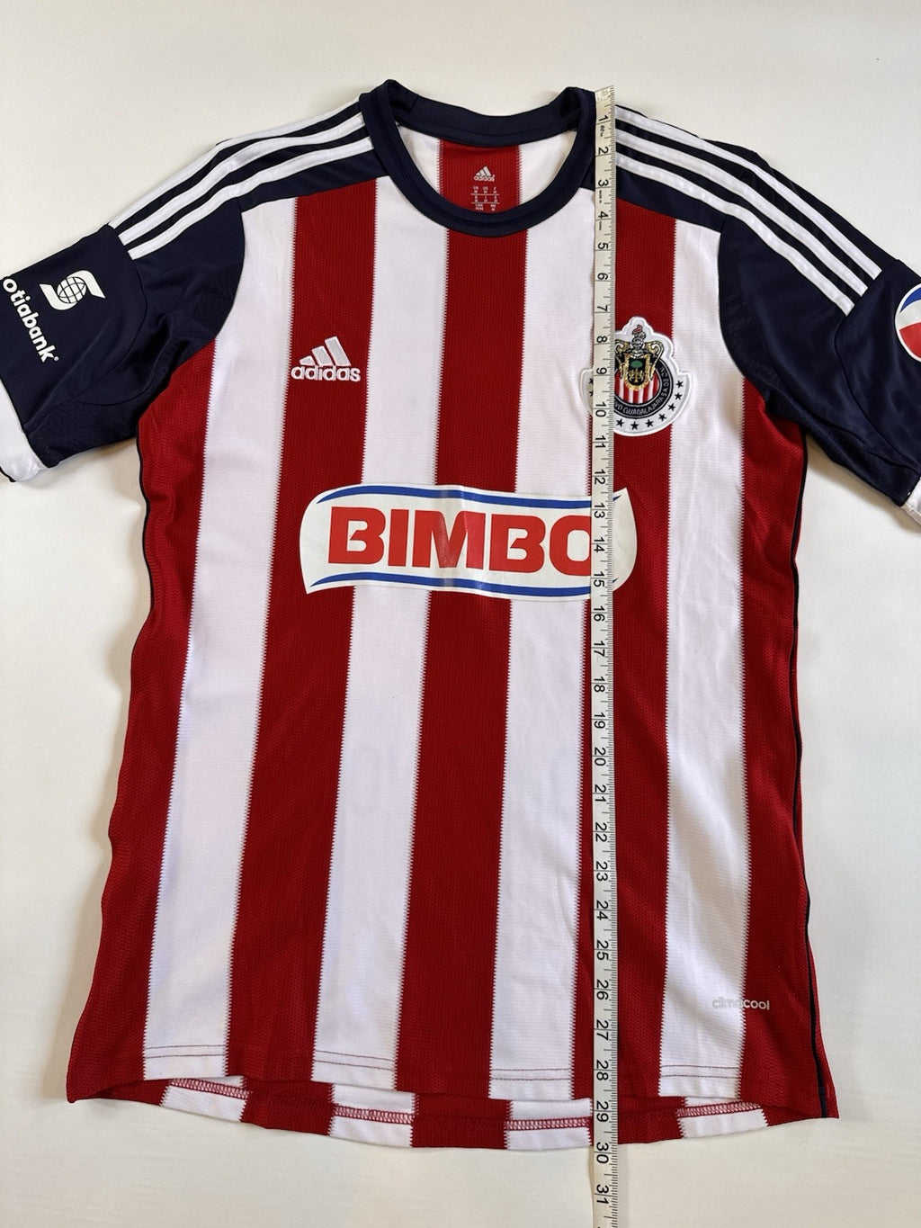 Chivas 2013 2014 Omar Bravo Home Football Shirt Jersey Size M Check Description 