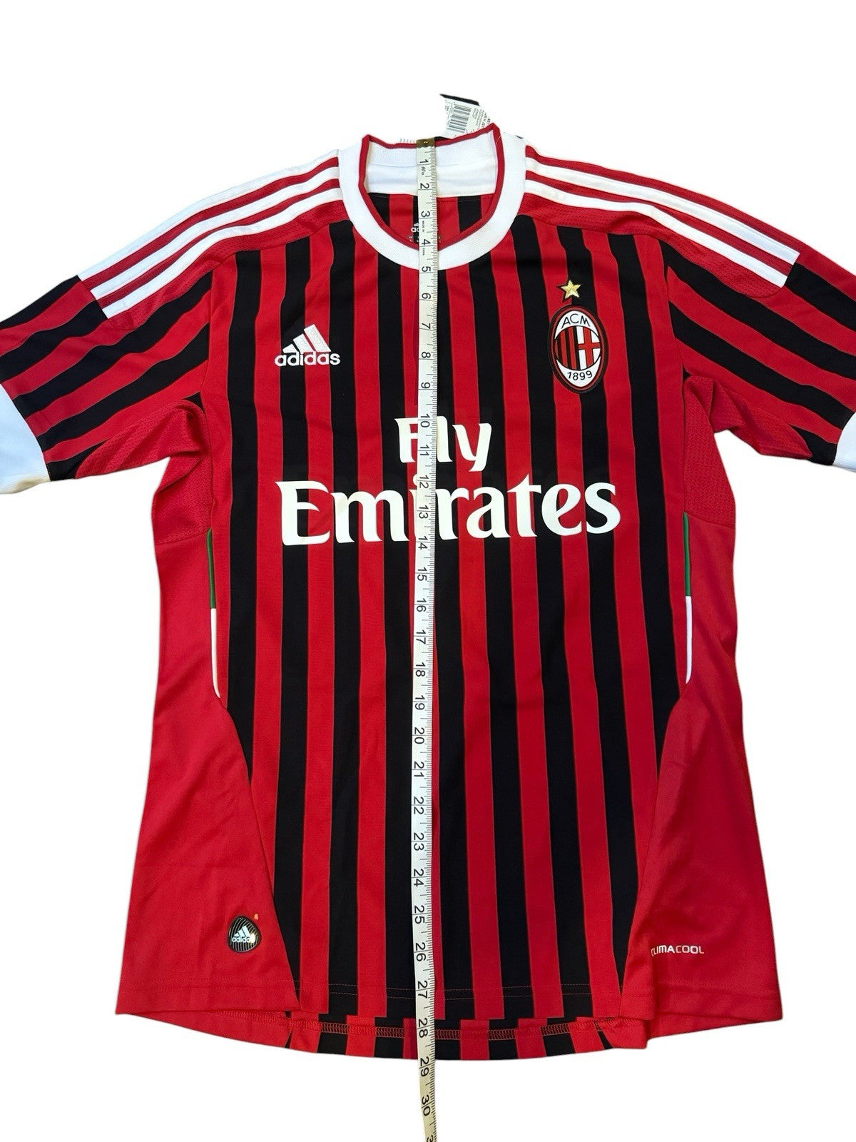 AC Milan 2011 2012 Zlatan Ibrahimovic Home Football Shirt Jersey Size S NWT