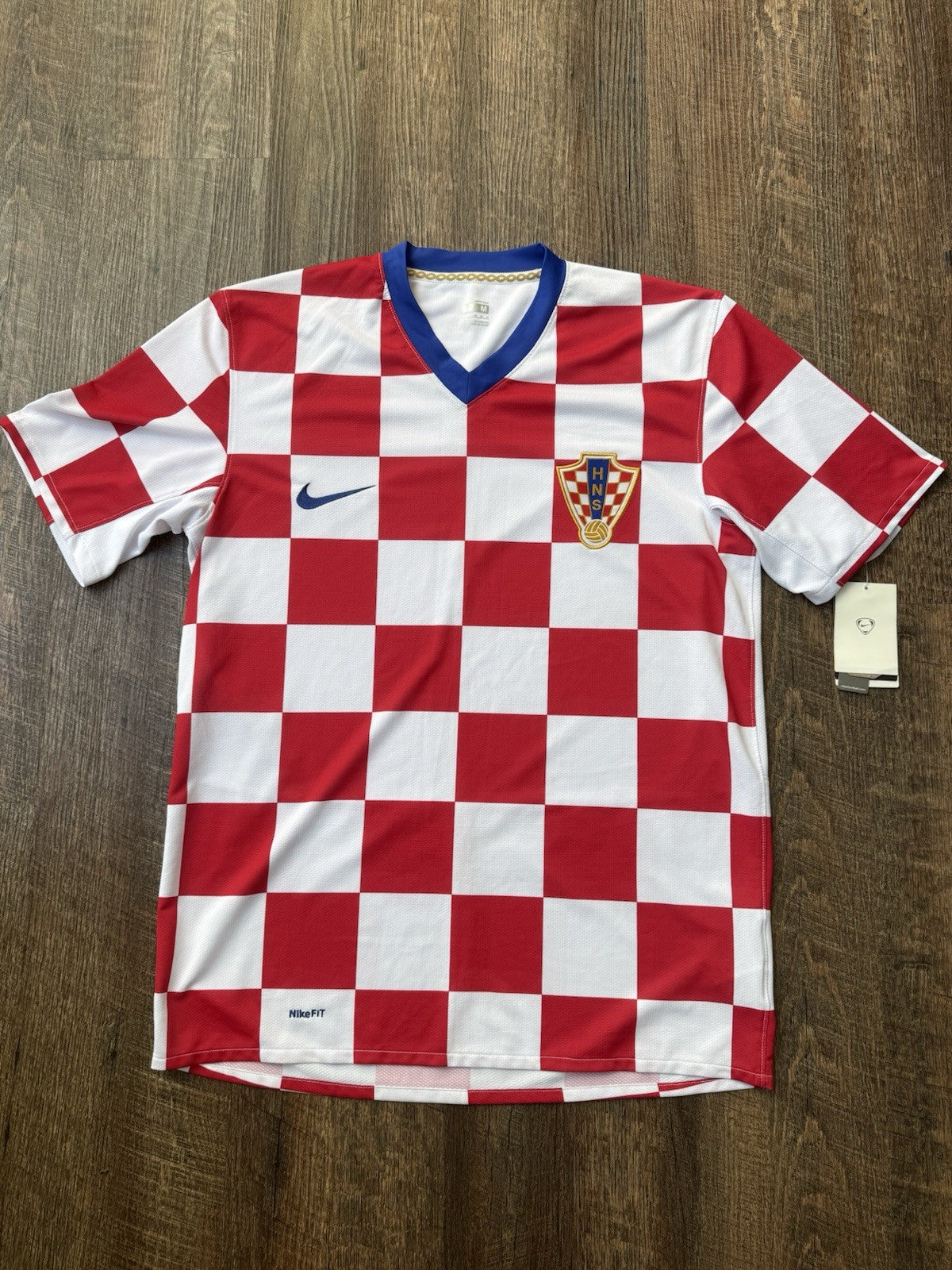 Croatia 2008 Home Jersey M New with Tags | Nike 2008 Authentic Vintage Rare