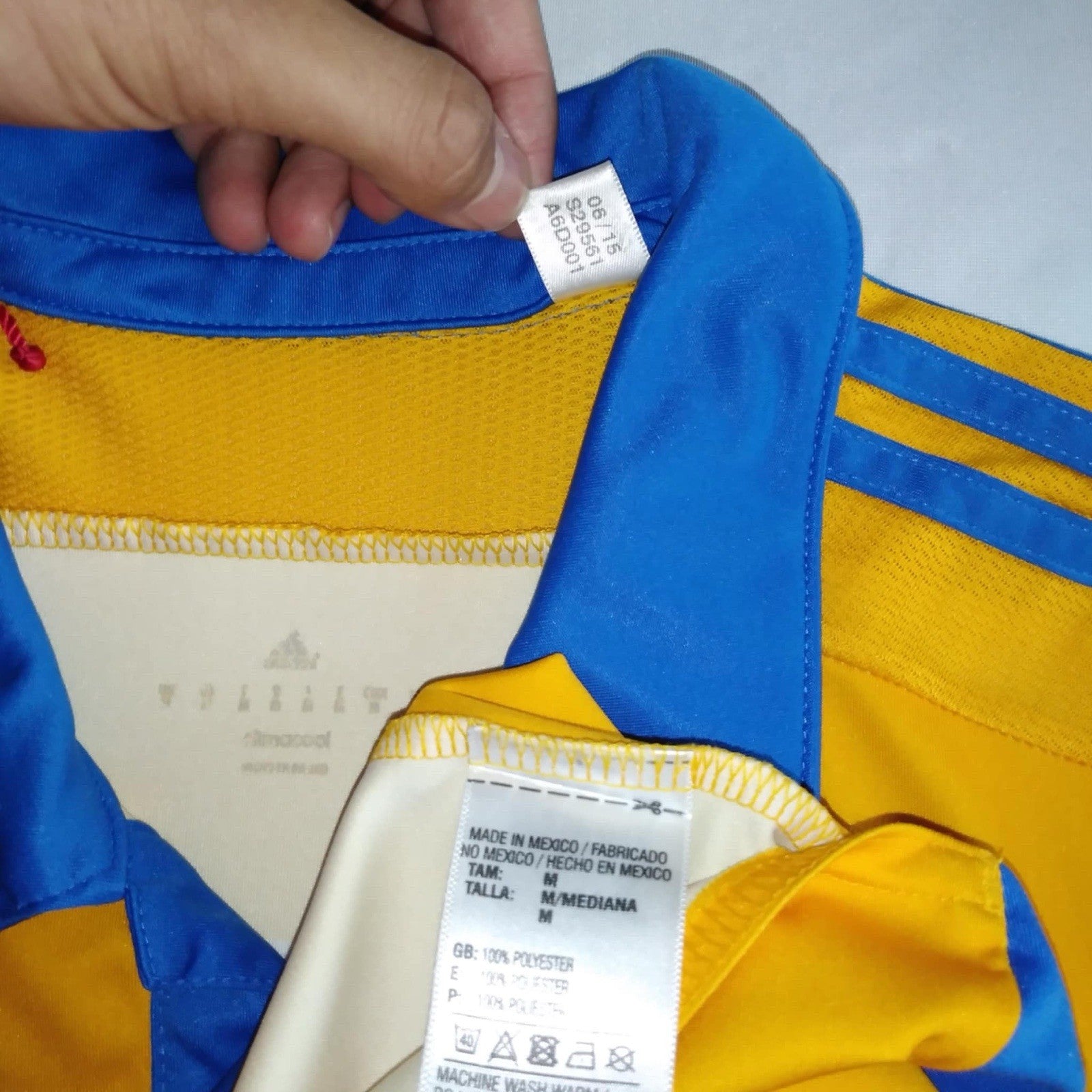 Rafael Sobis Tigres 2015 Copa Libertadores Final Jersey M Liga MX Conmebol Patch