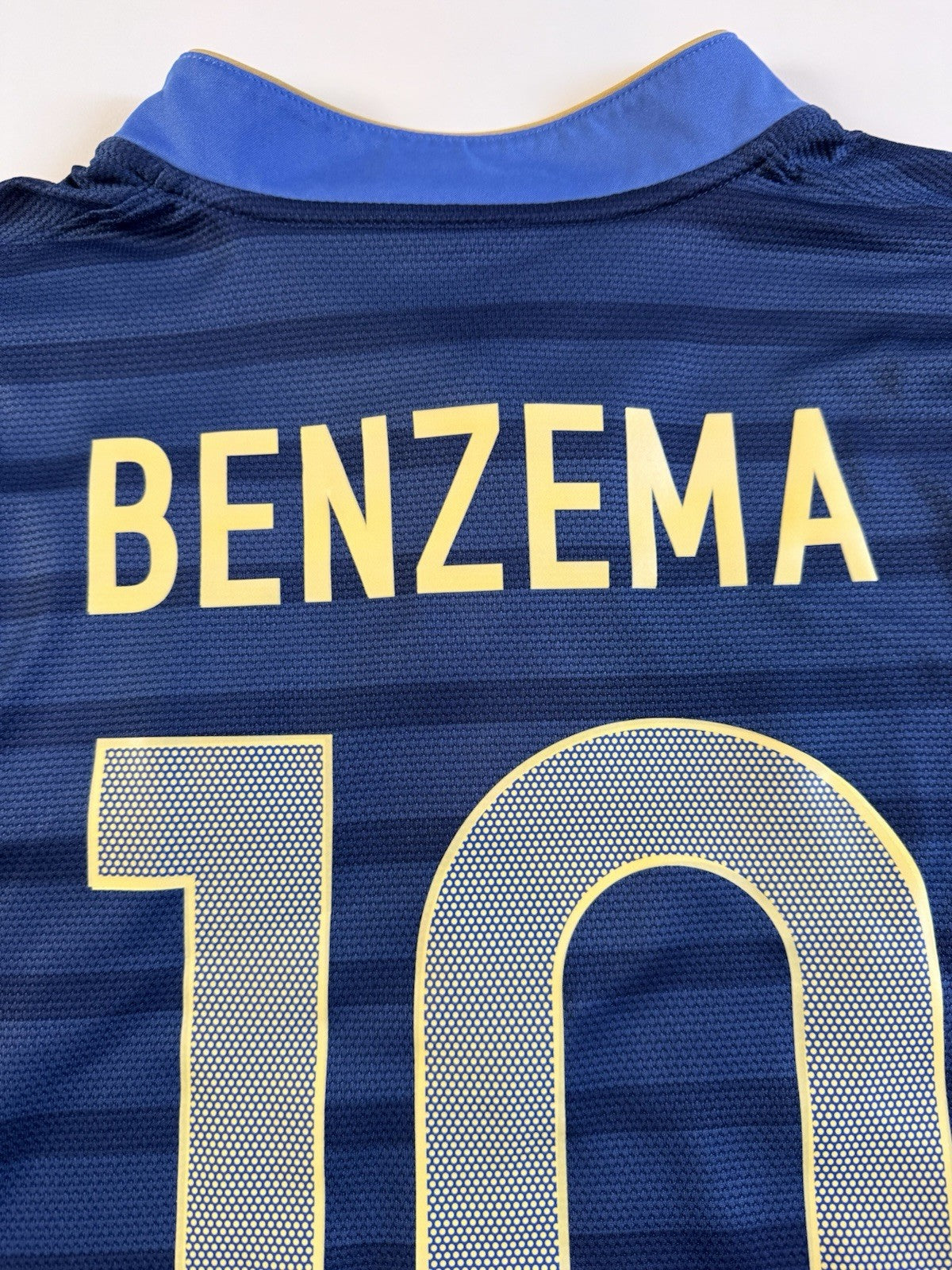 France Euro 2012 Karim Benzema Home Football Shirt Jersey Size L