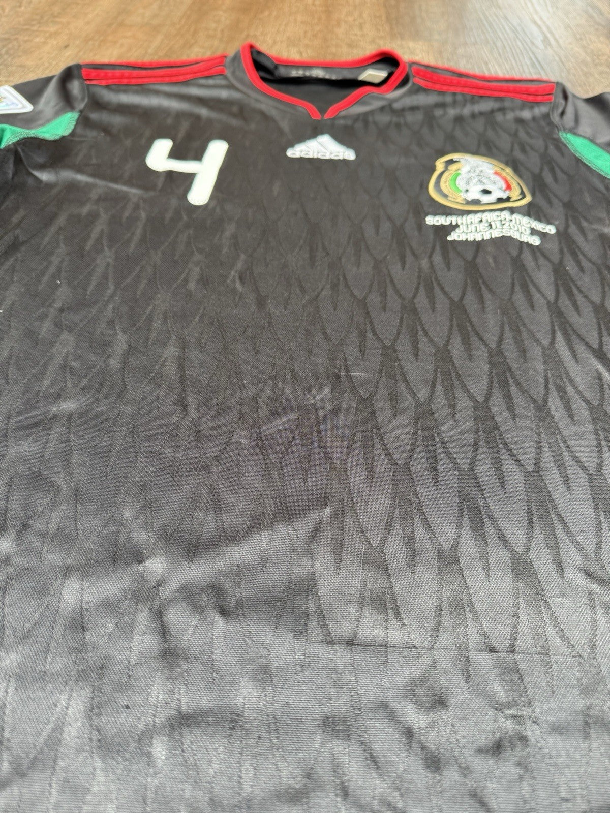 Rafa Marquez Mexico 2010 Away Jersey | World Cup | Sz S/M Check Description