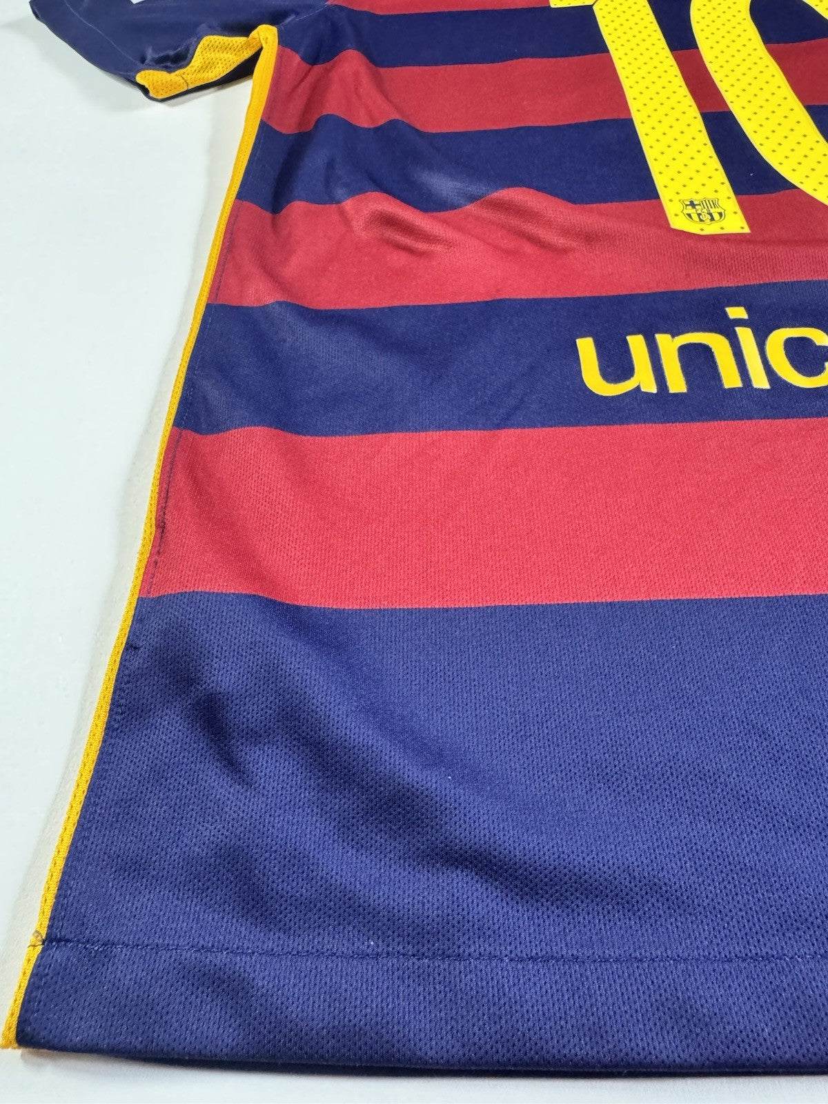 Barcelona 2015 2016 Lionel Messi Home Football Shirt Jersey Size M