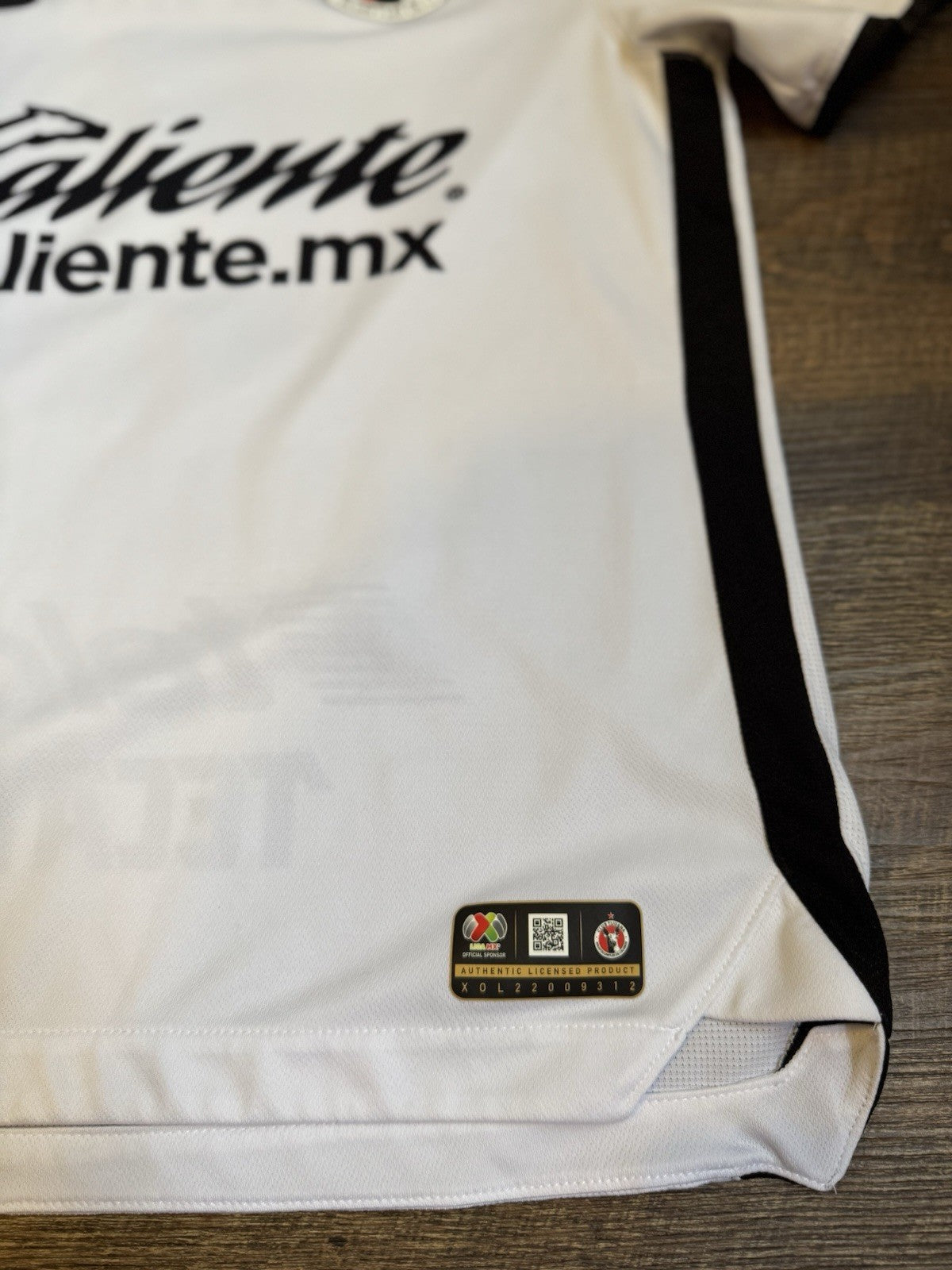 Xolos de Tijuana Kevin Castaneda Match Issue UTILERIA M Away LigaMX Club Xolos 