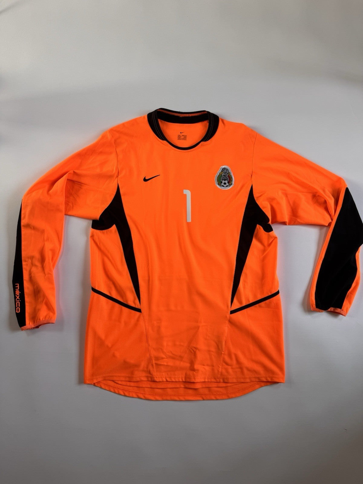 Mexico 2003 Oswaldo Sanchez Goalkeeper Football Shirt Jersey Size L 