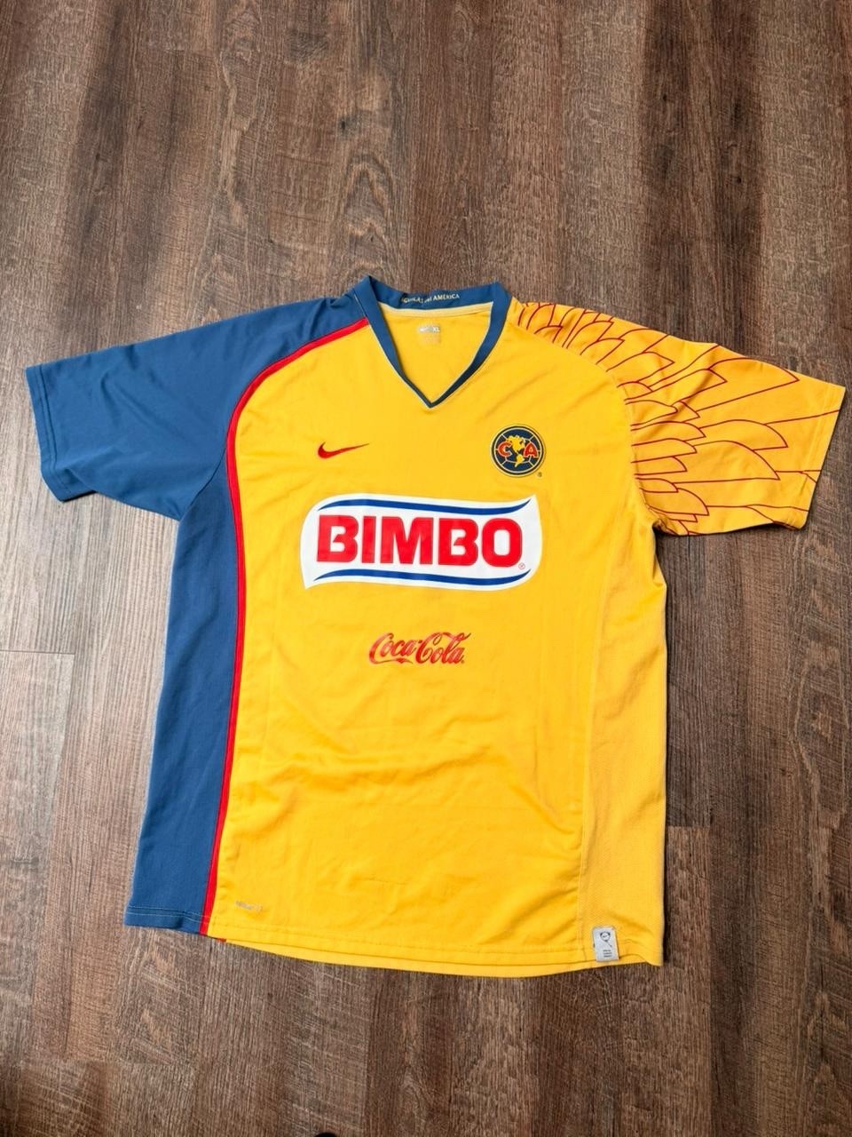 Club America 2007 2008 Cuauhtemoc Blanco Home Football Shirt Jersey Size XL