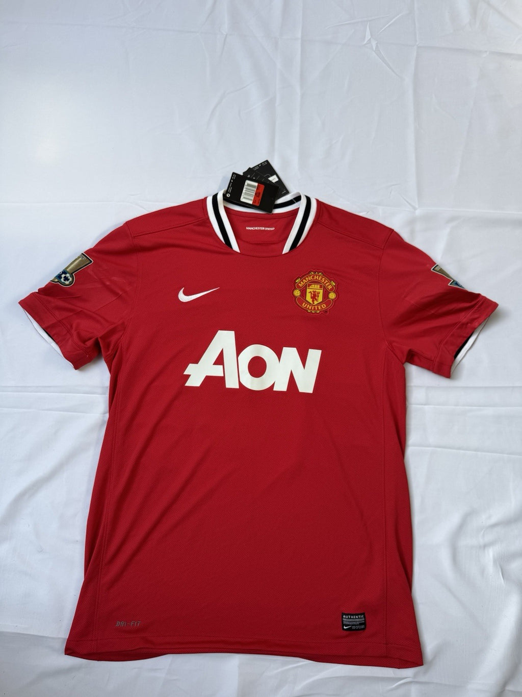 Manchester United 2011 2012 Wayne Rooney Home Football Shirt Jersey NWT Size L 