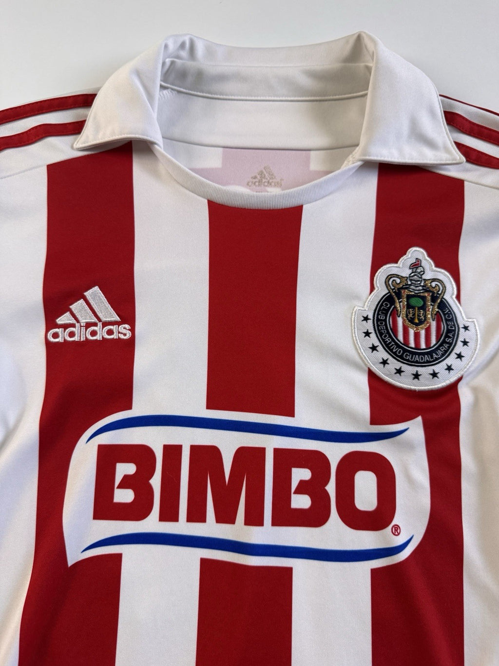 Marco Fabian Chivas Guadalajara 2012-13 Home Jersey Long Sleeve Size S Adidas