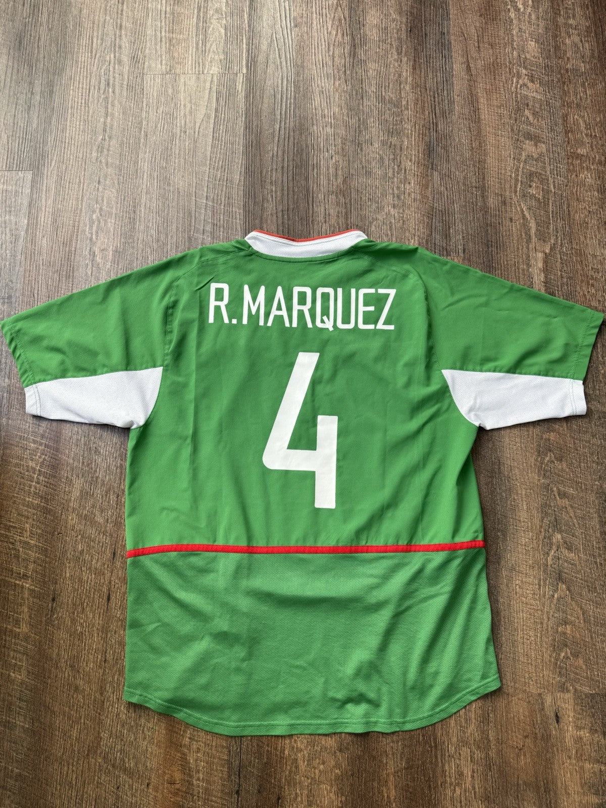 Rafa Marquez Mexico 2003 Vintage Soccer Jersey Sz S/M | Home Jersey