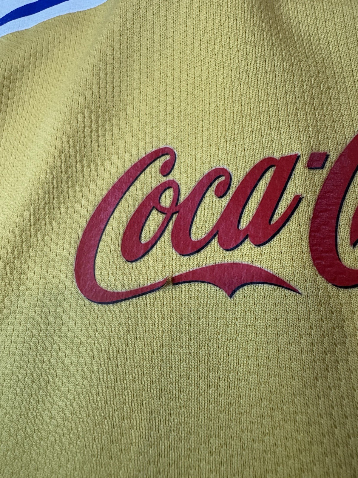Club America 2007 2008 Cuauhtemoc Blanco Long Sleeve Home Shirt Jersey Sz L